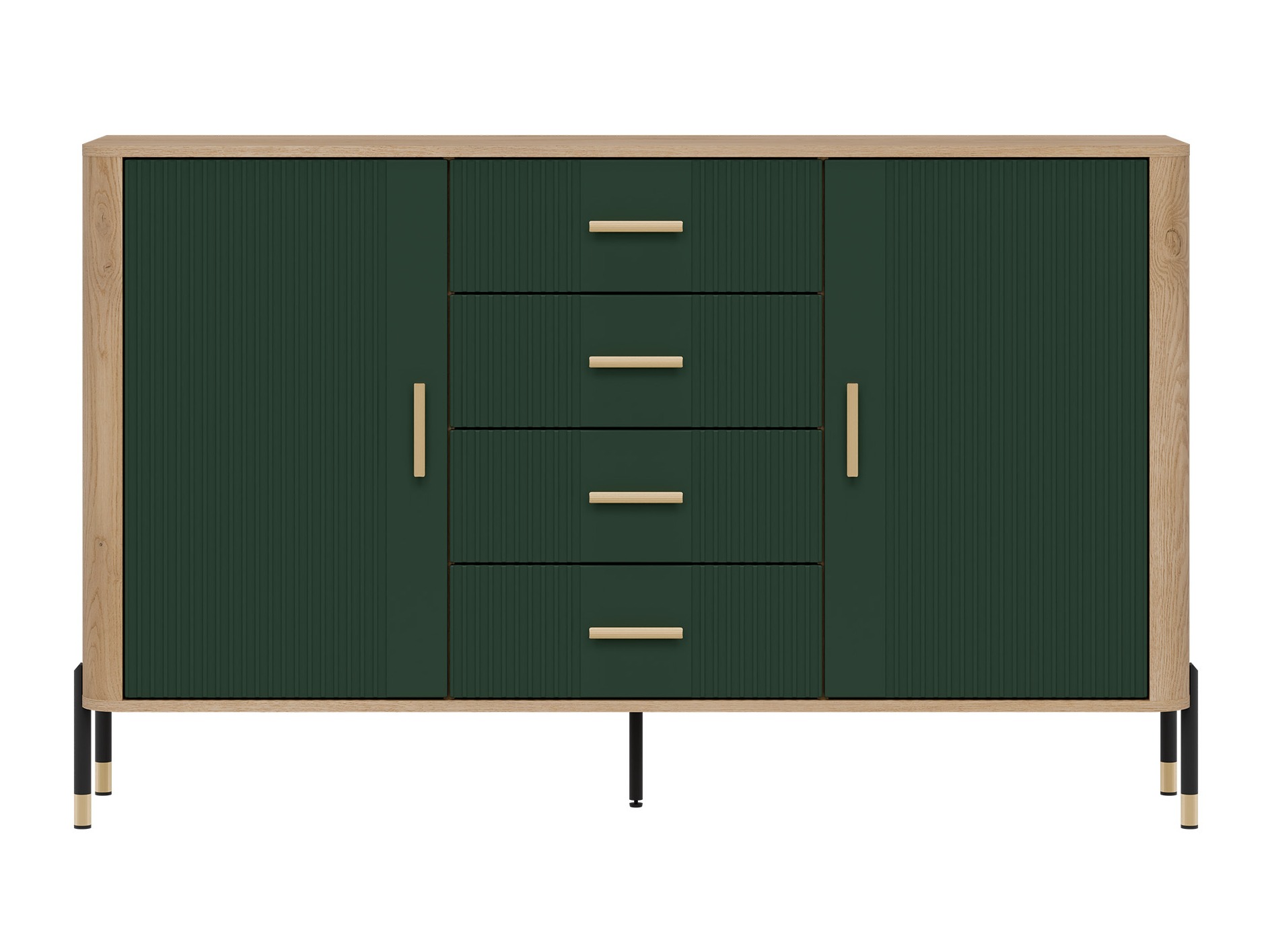 Chest of drawers Flosora 119 (Green)