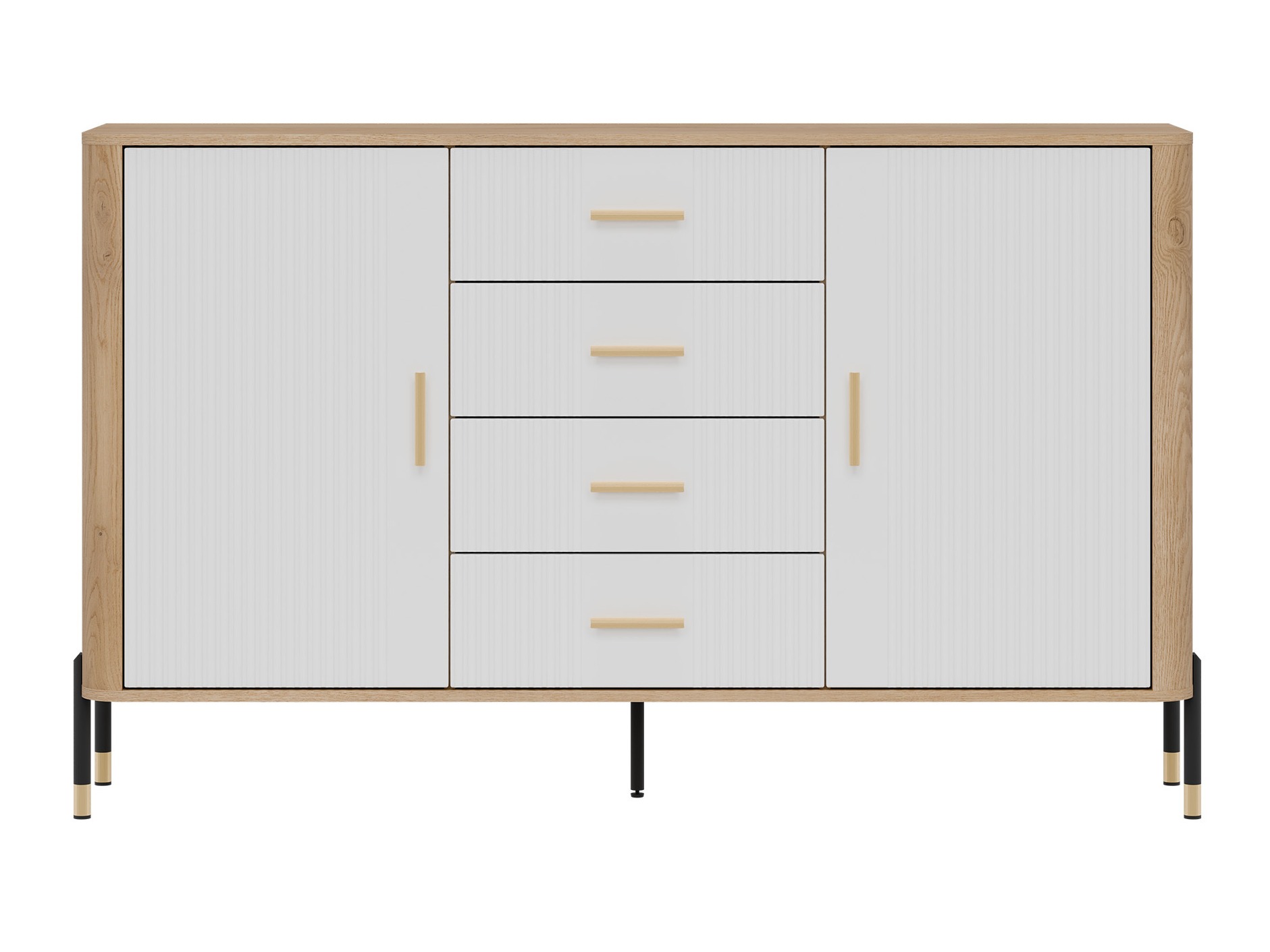 Chest of drawers Flosora 119 (White)