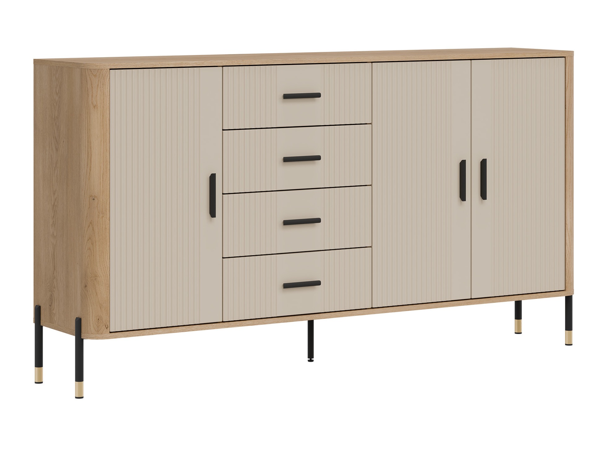 Chest of drawers Flosora 121 (Cashmere)