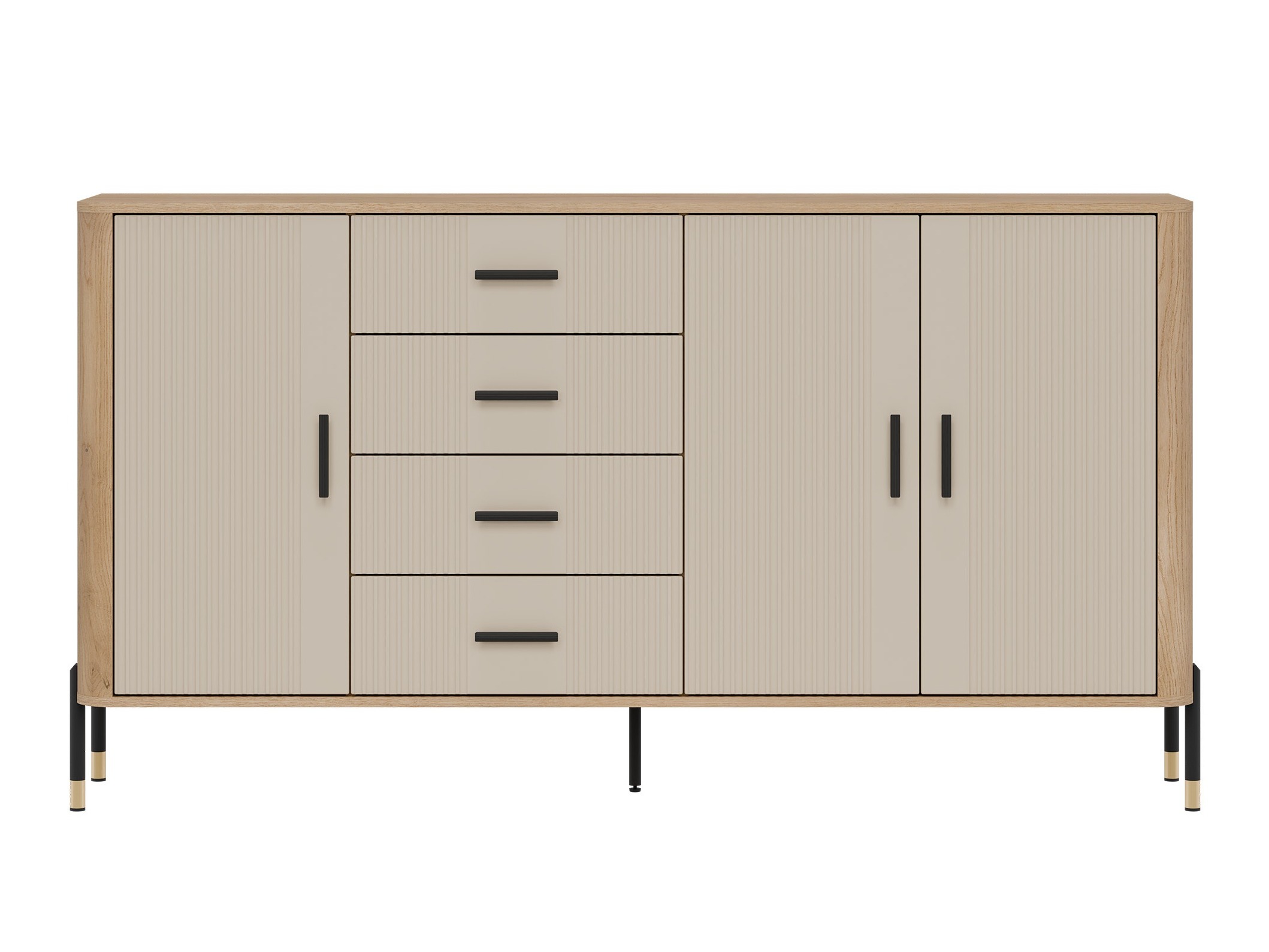 Chest of drawers Flosora 121 (Cashmere)