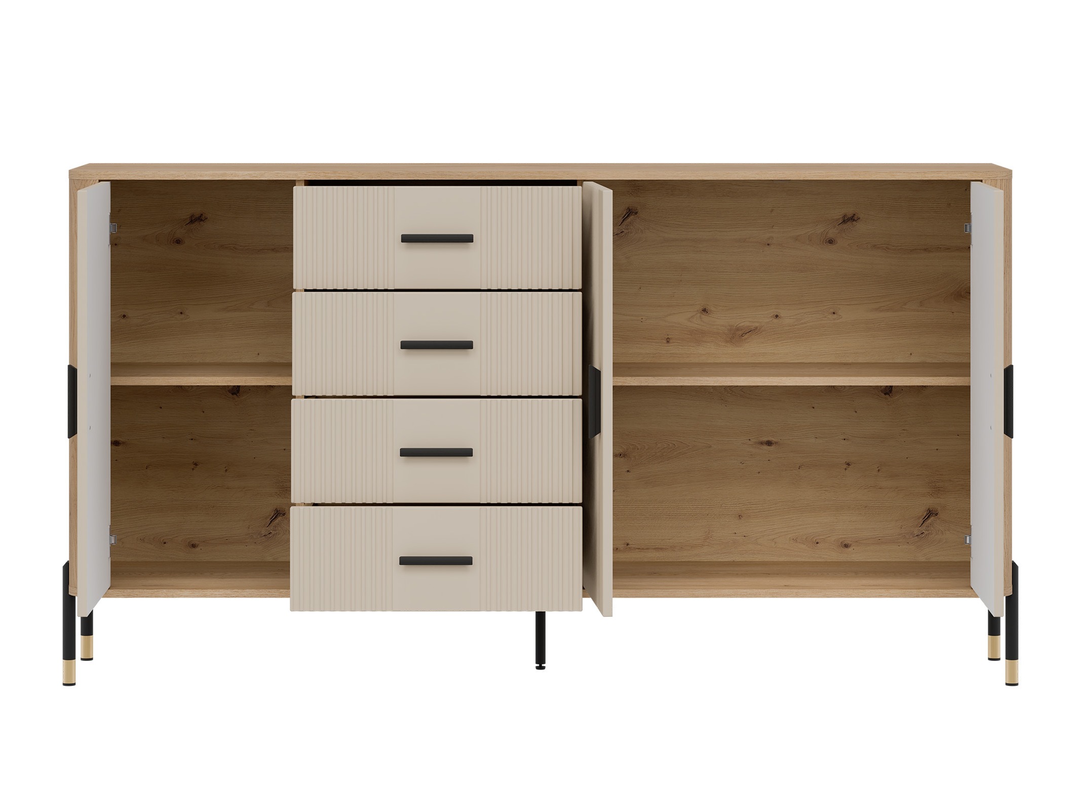 Chest of drawers Flosora 121 (Cashmere)
