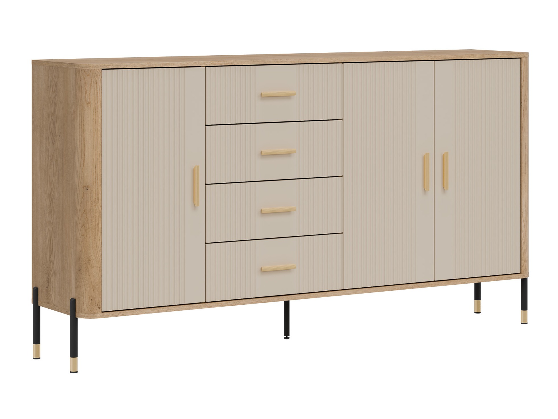Chest of drawers Flosora 121 (Cashmere)