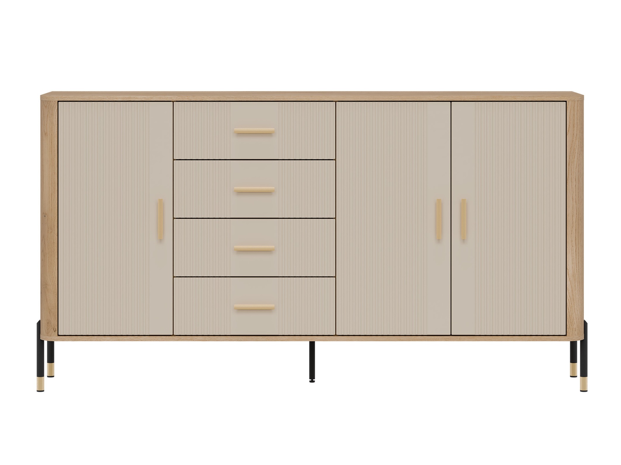 Chest of drawers Flosora 121 (Cashmere)