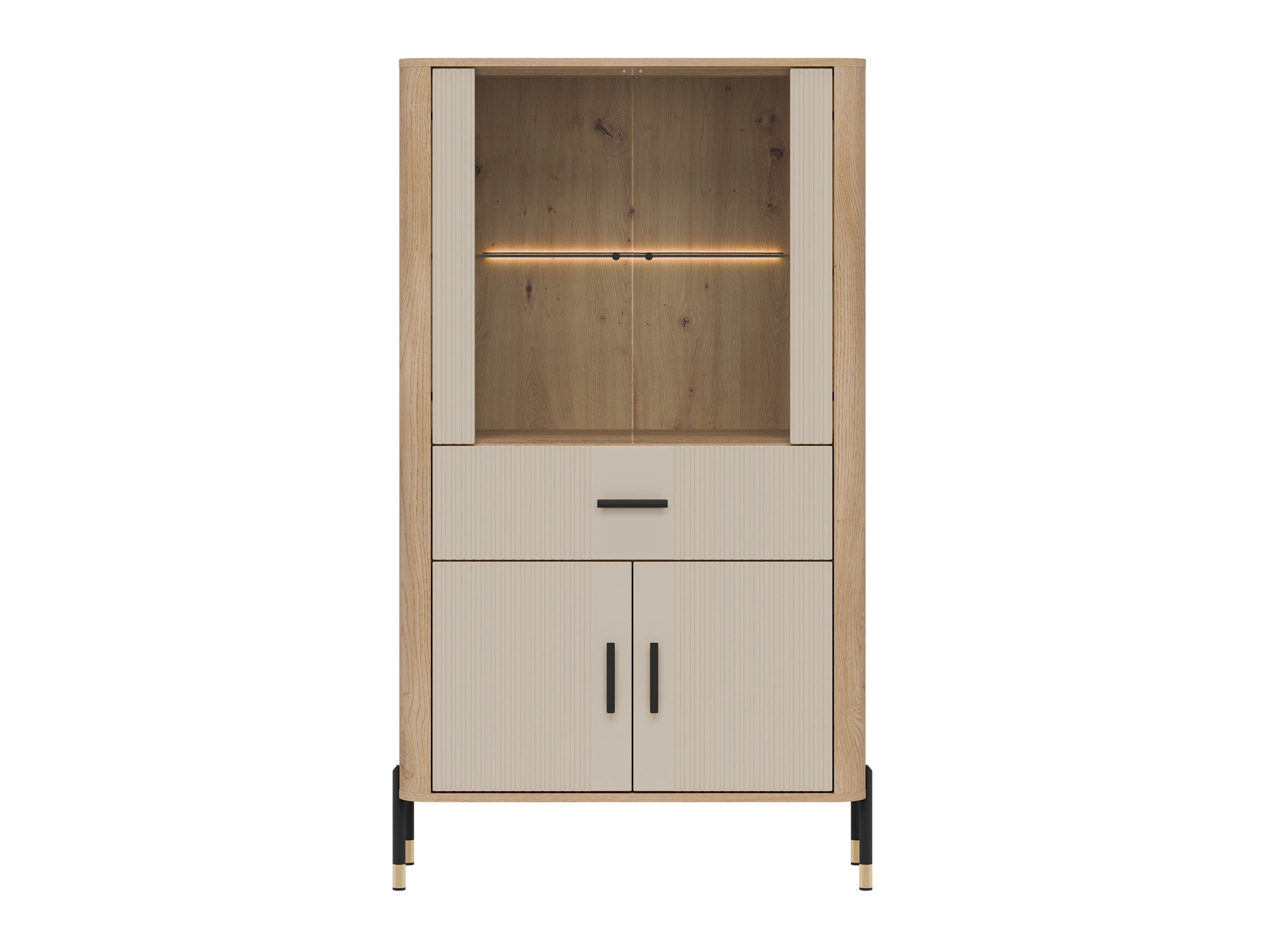 Bookcase Flosora 125 (Cashmere)