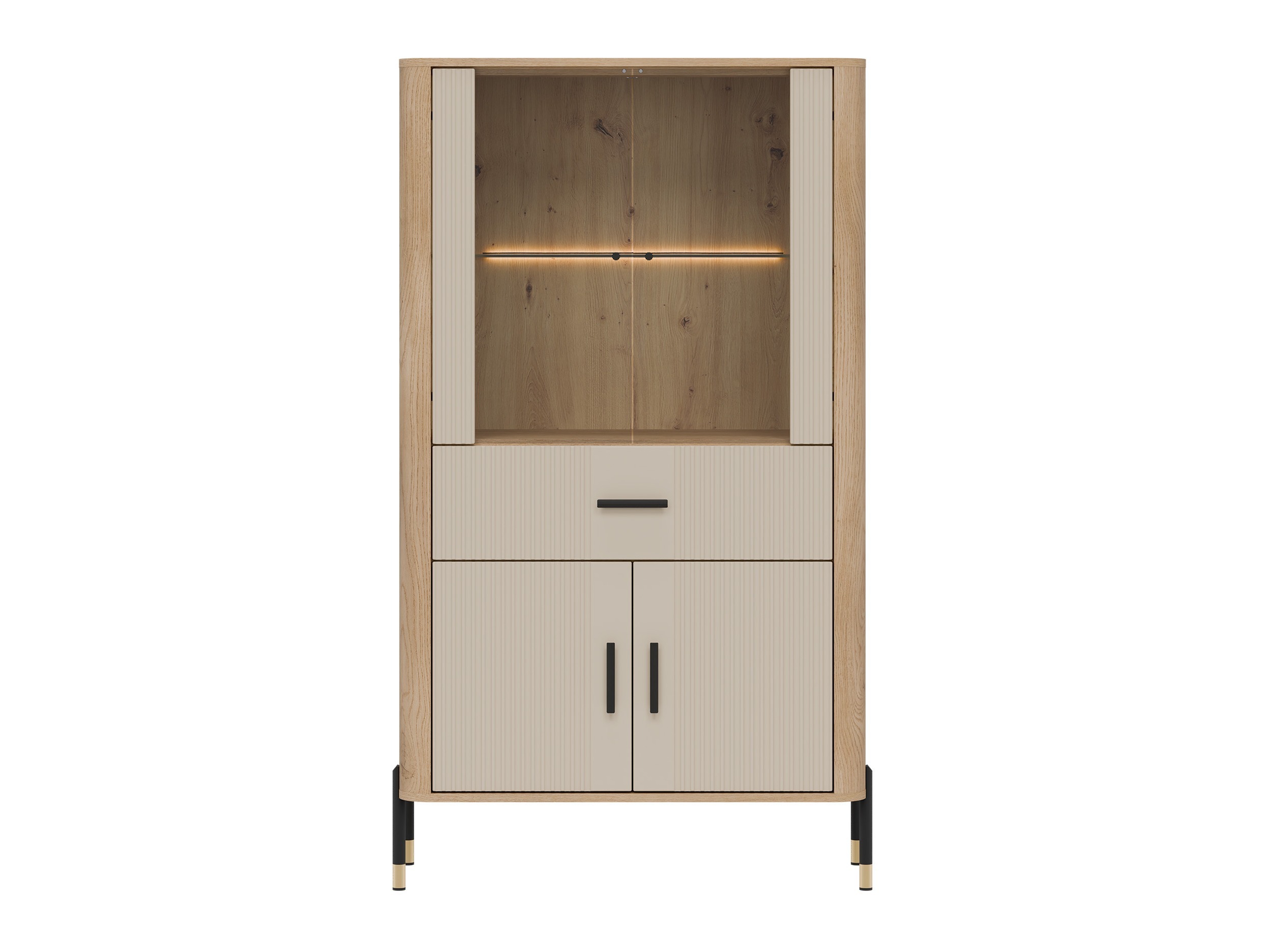 Bookcase Flosora 125 (Cashmere)
