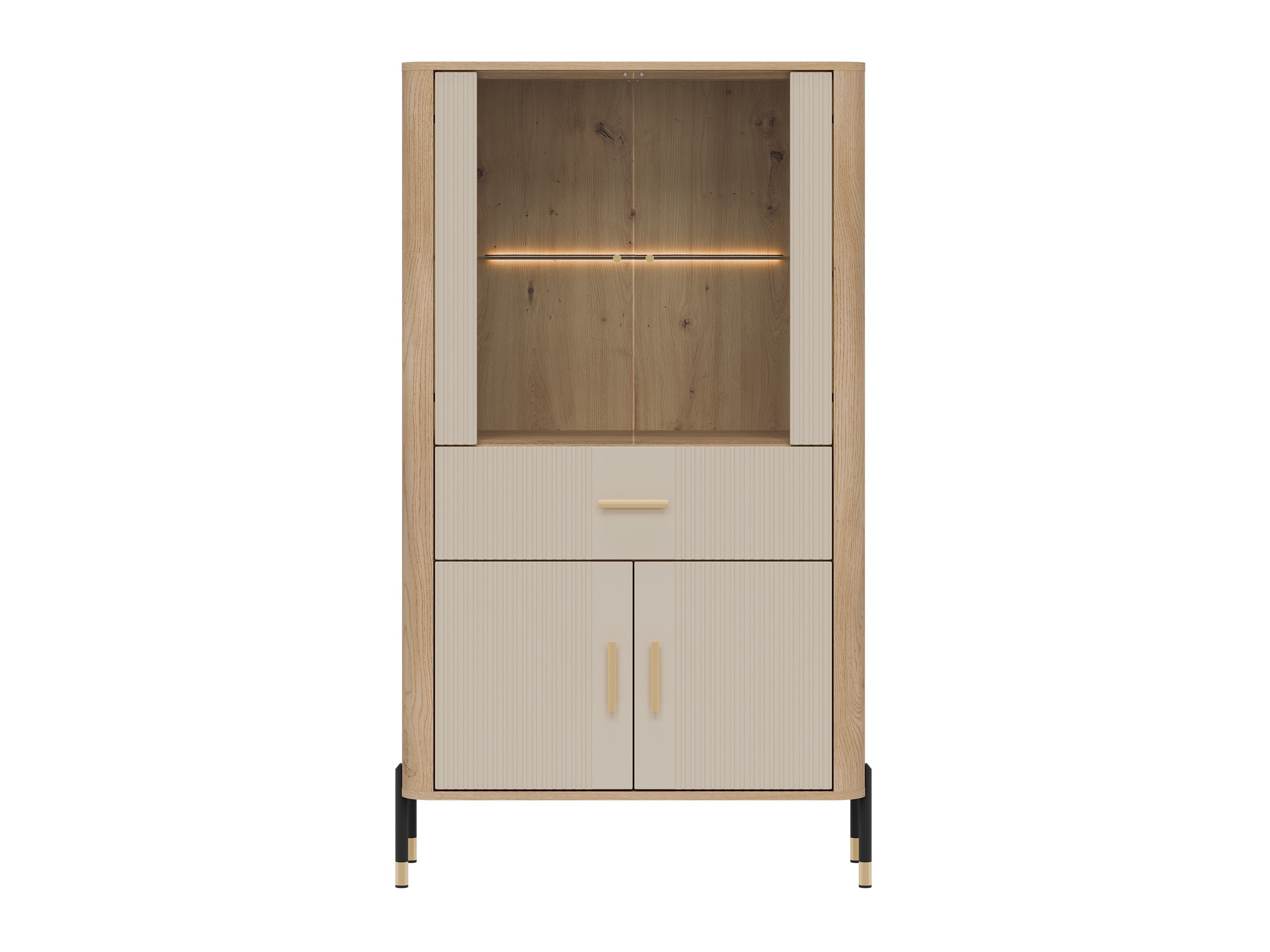 Bookcase Flosora 125 (Cashmere)