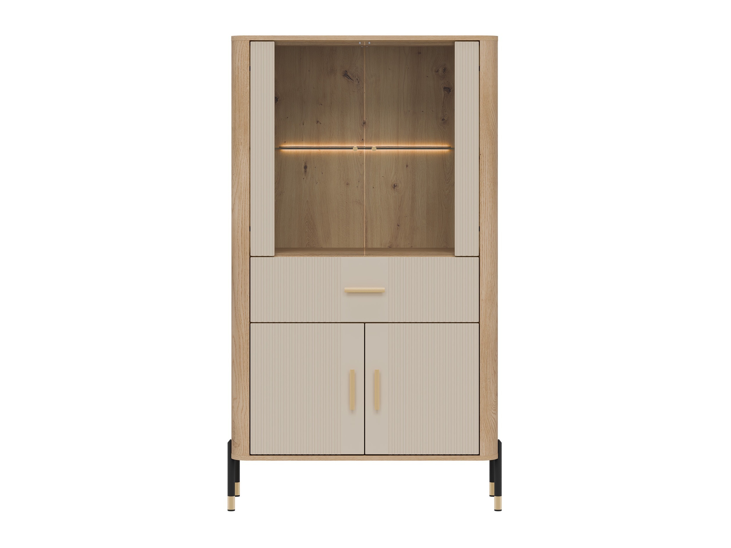 Bookcase Flosora 125 (Cashmere)