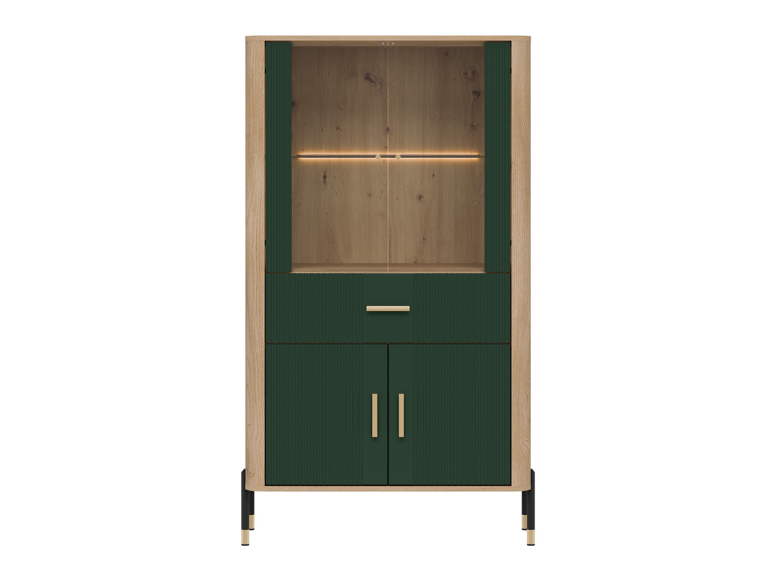 Bookcase Flosora 125 (Green)