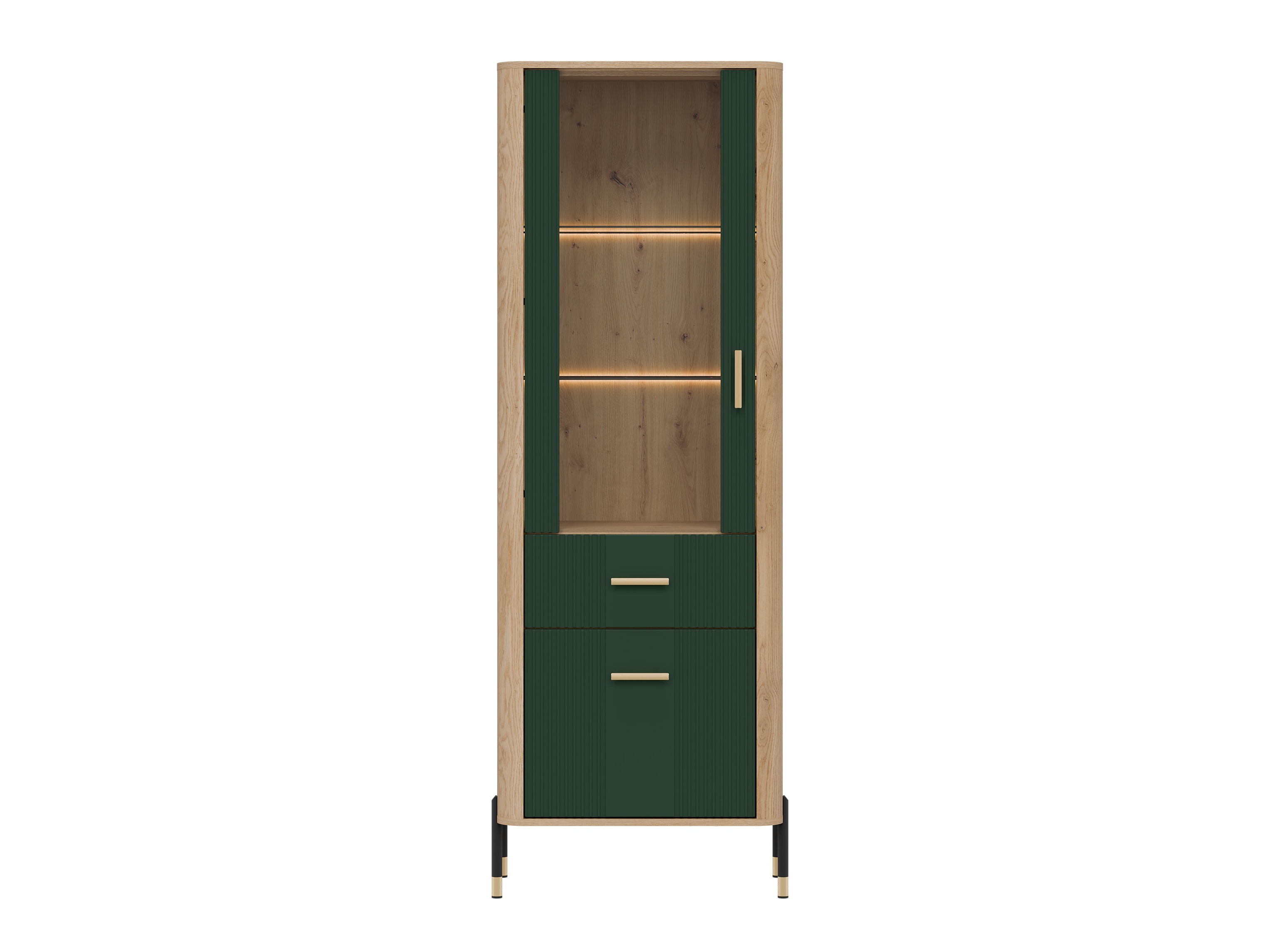 Bookcase Flosora 127 (Green)