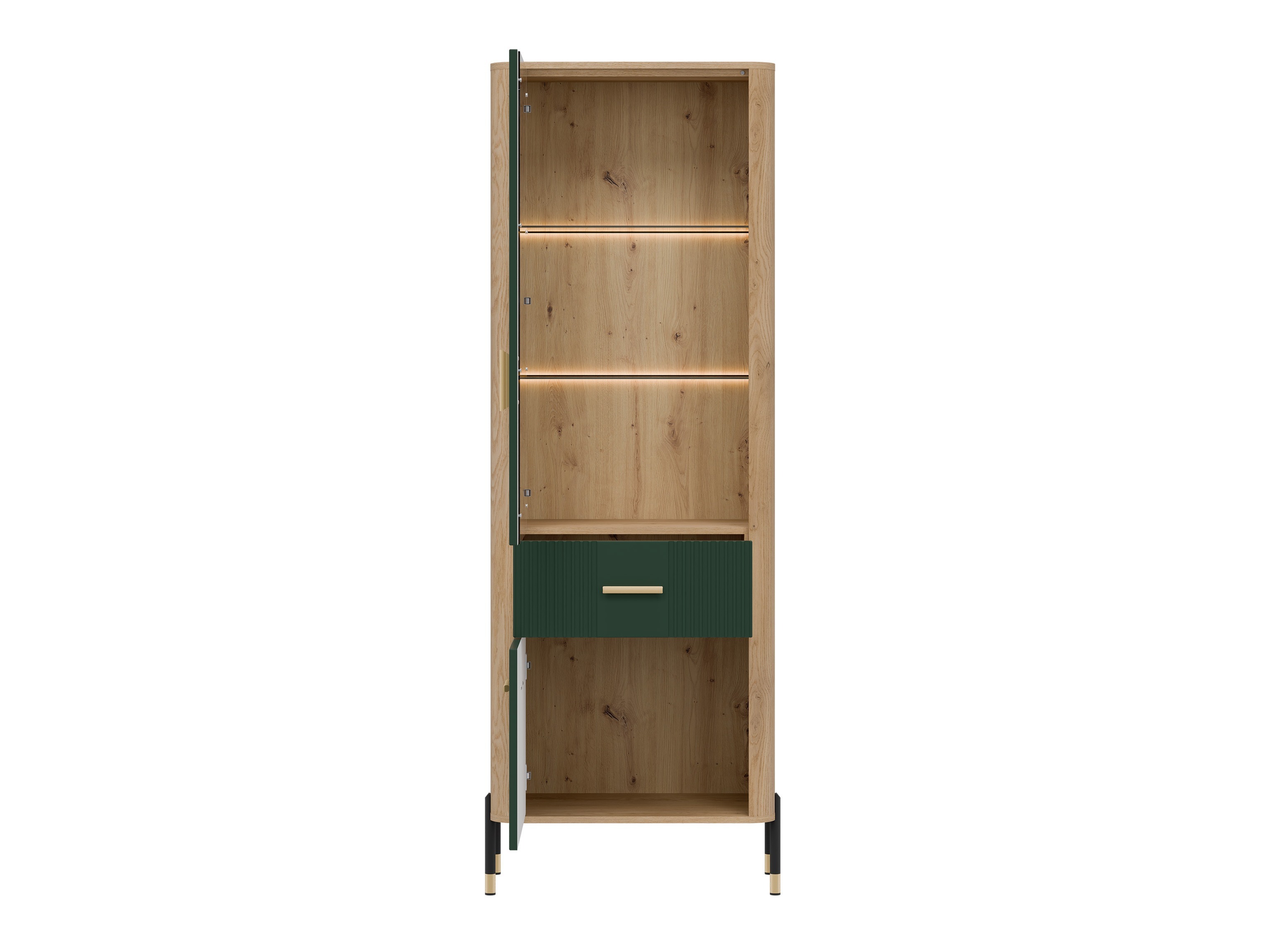 Bookcase Flosora 127 (Green)