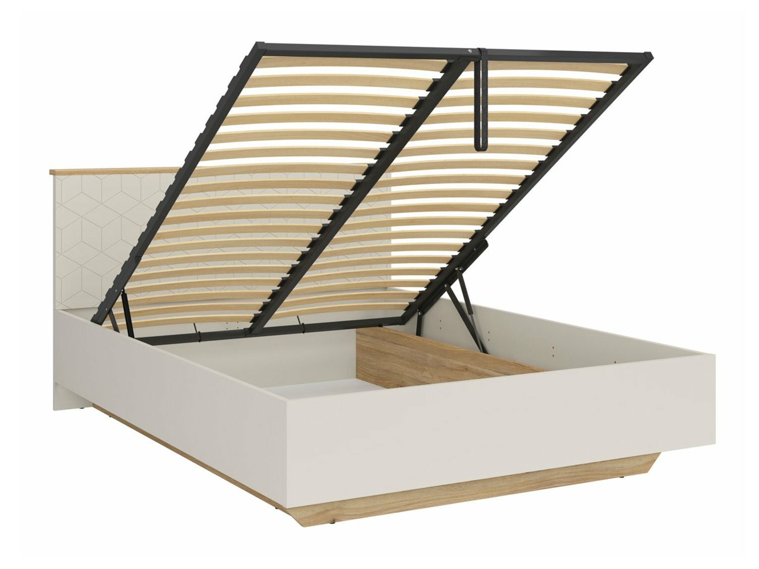 Bed Luorlo 104 (With bed slats and storage)