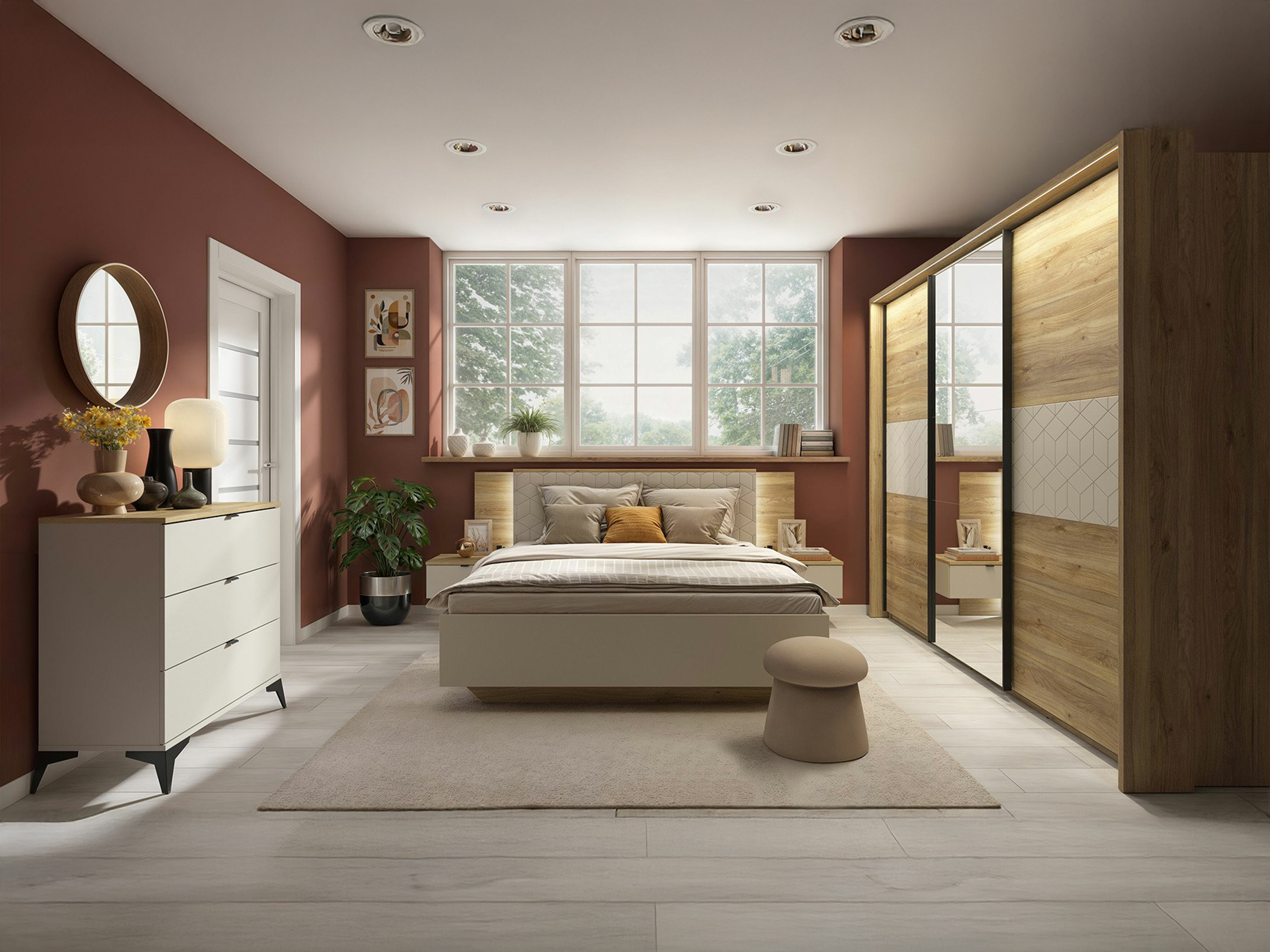 Bed Luorlo 104 (Without bed slats and storage)