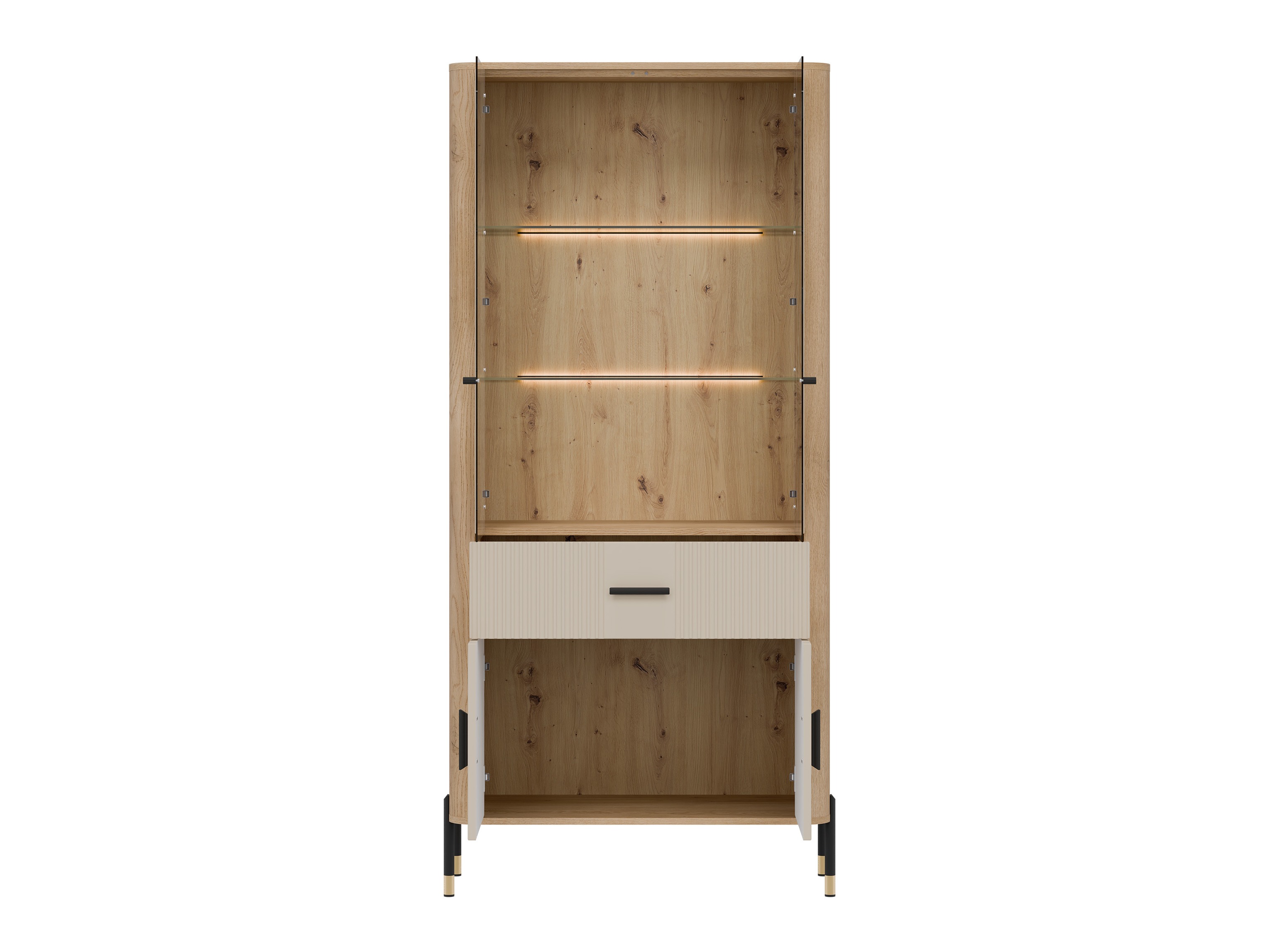 Bookcase Flosora 129 (Cashmere)