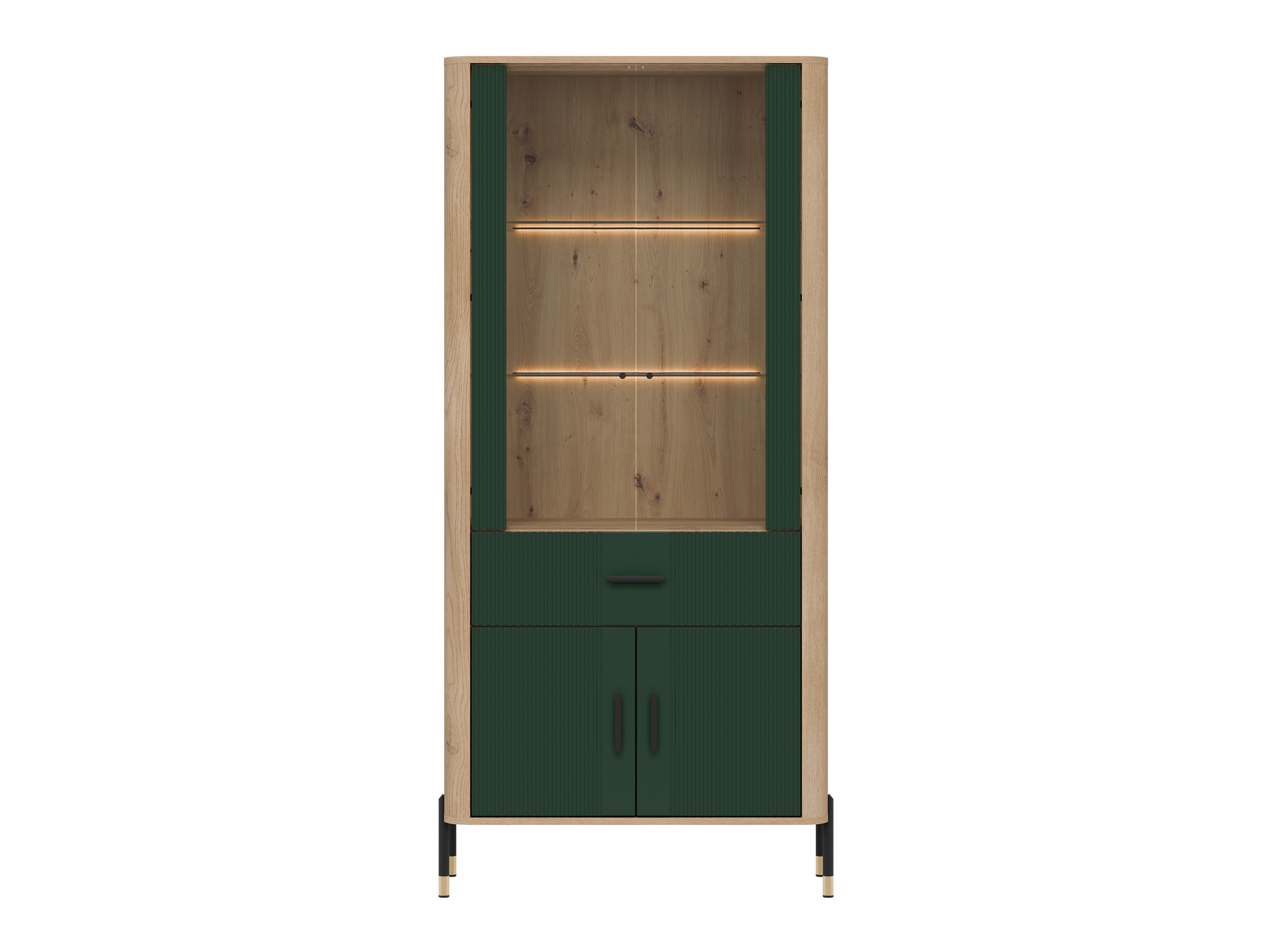 Bookcase Flosora 129 (Green)