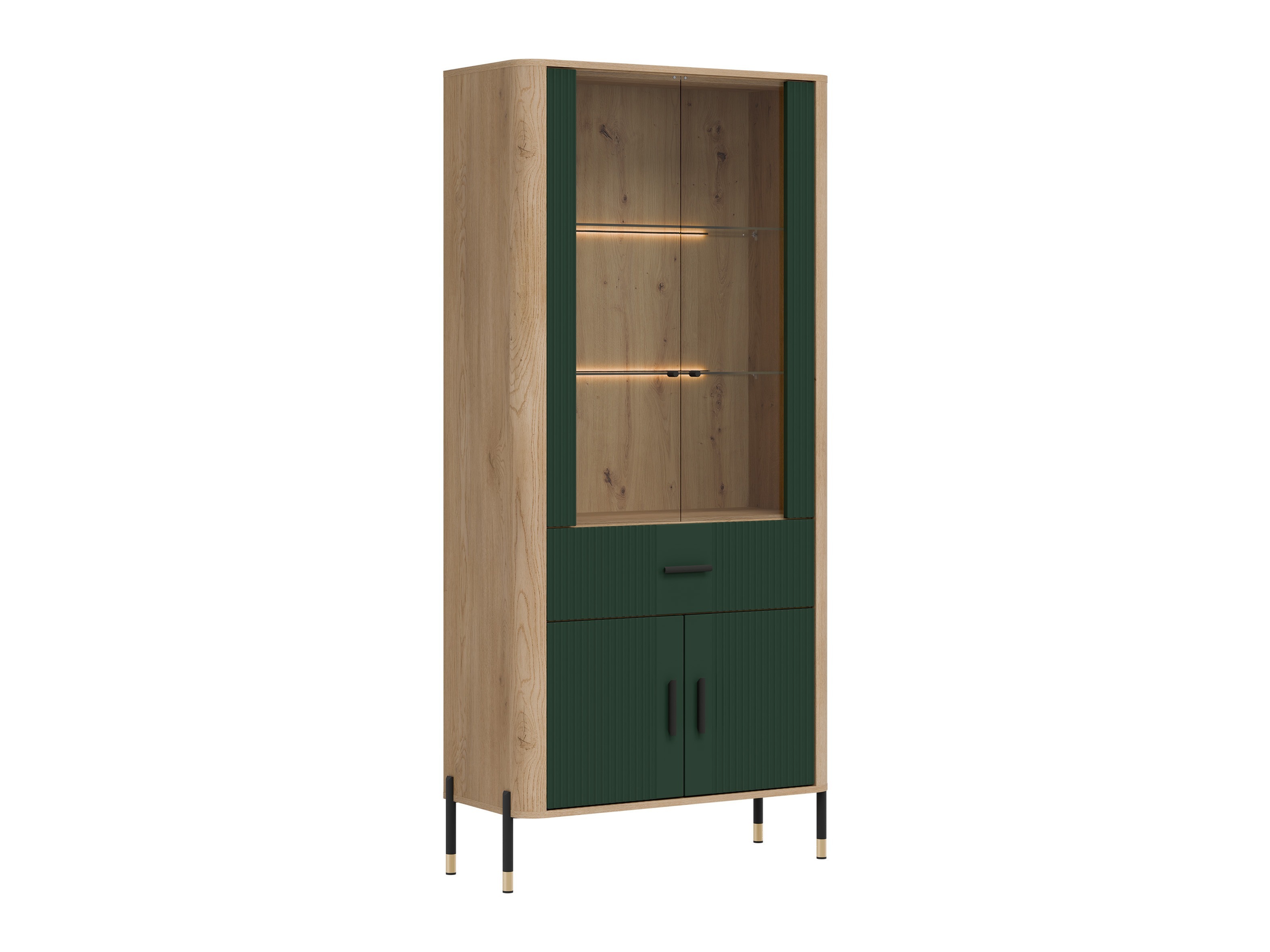 Bookcase Flosora 129 (Green)