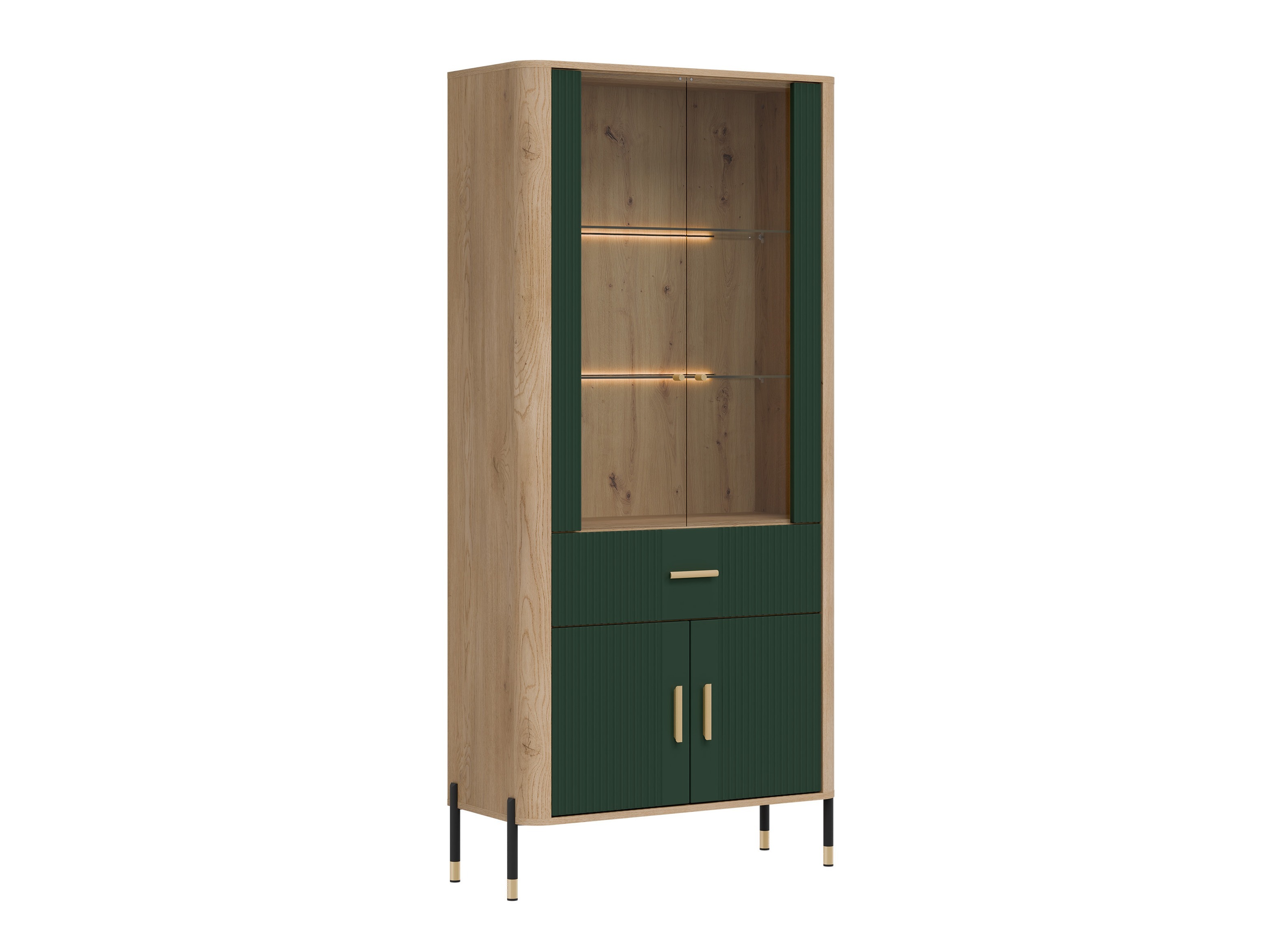 Bookcase Flosora 129 (Green)