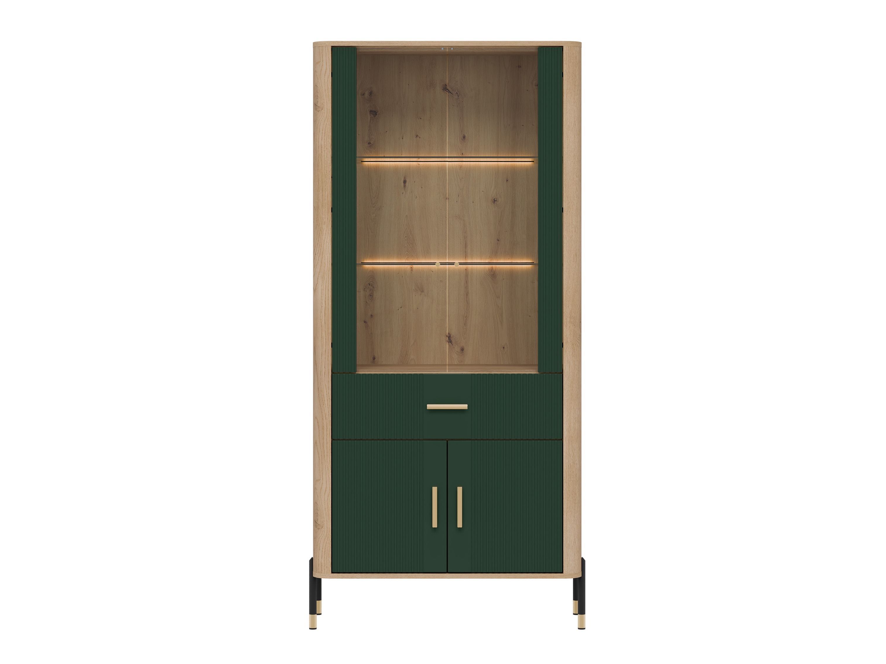 Bookcase Flosora 129 (Green)