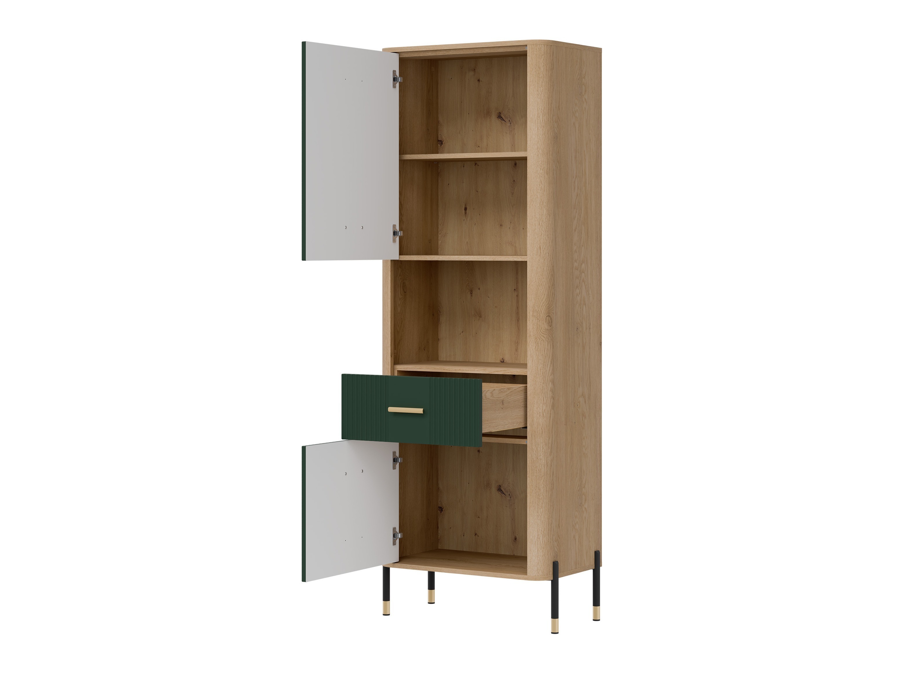 Bookcase Flosora 131 (Green)