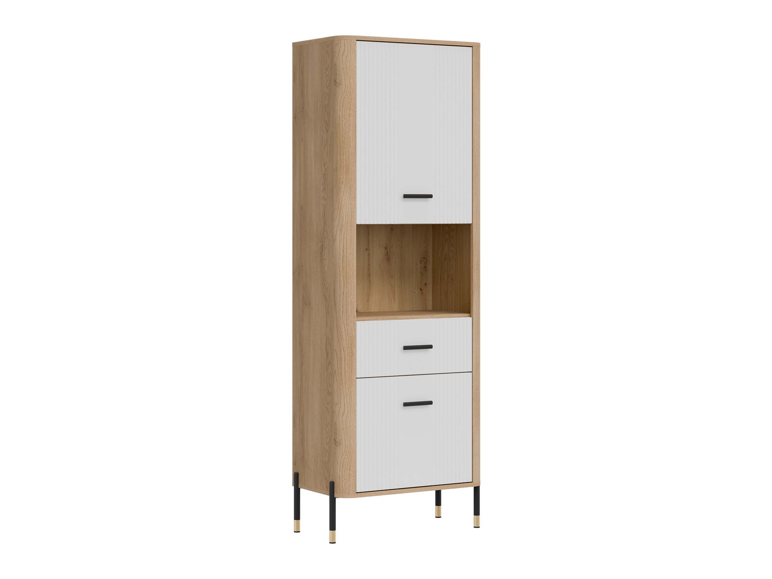 Bookcase Flosora 131 (White)