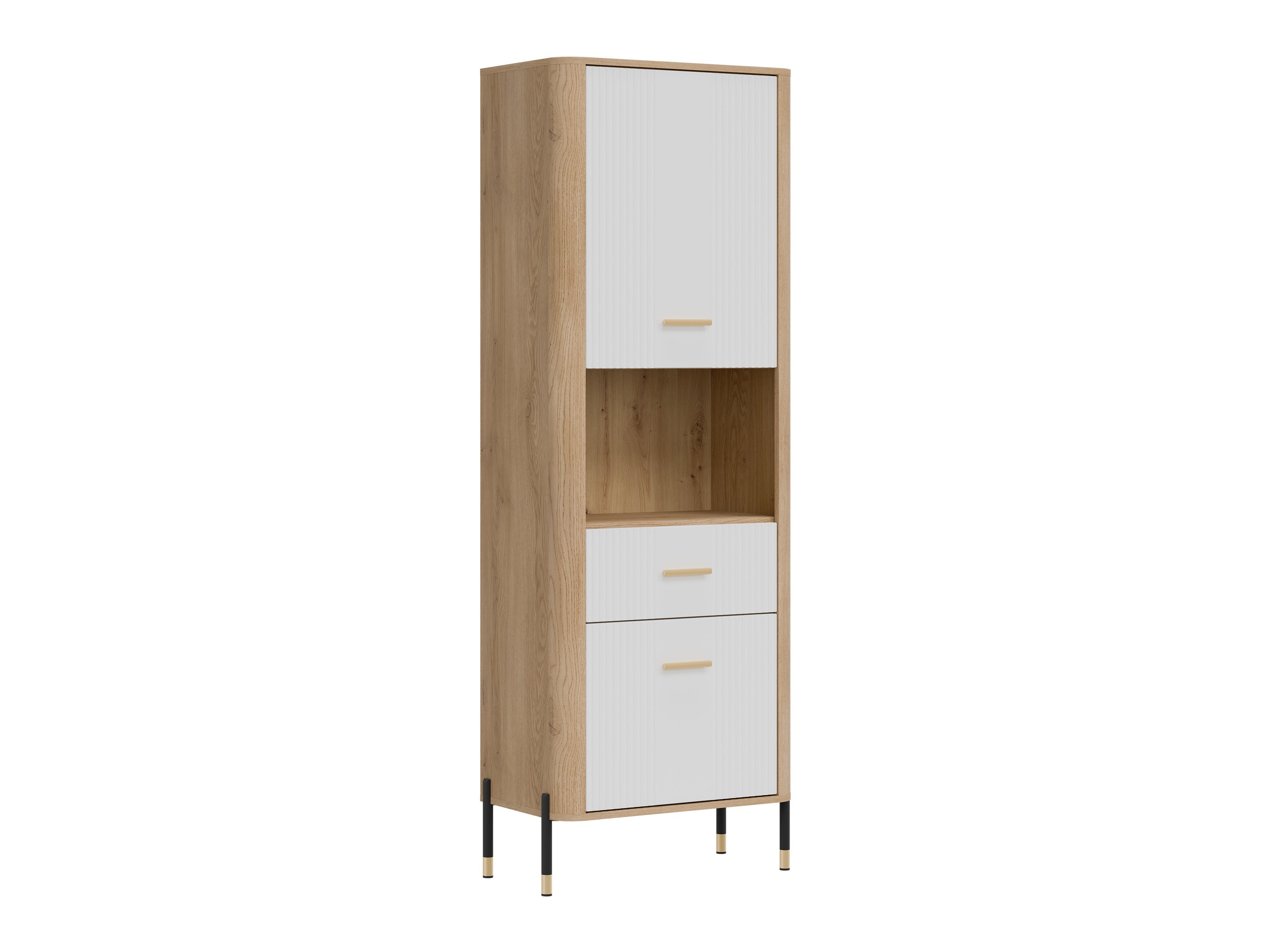 Bookcase Flosora 131 (White)