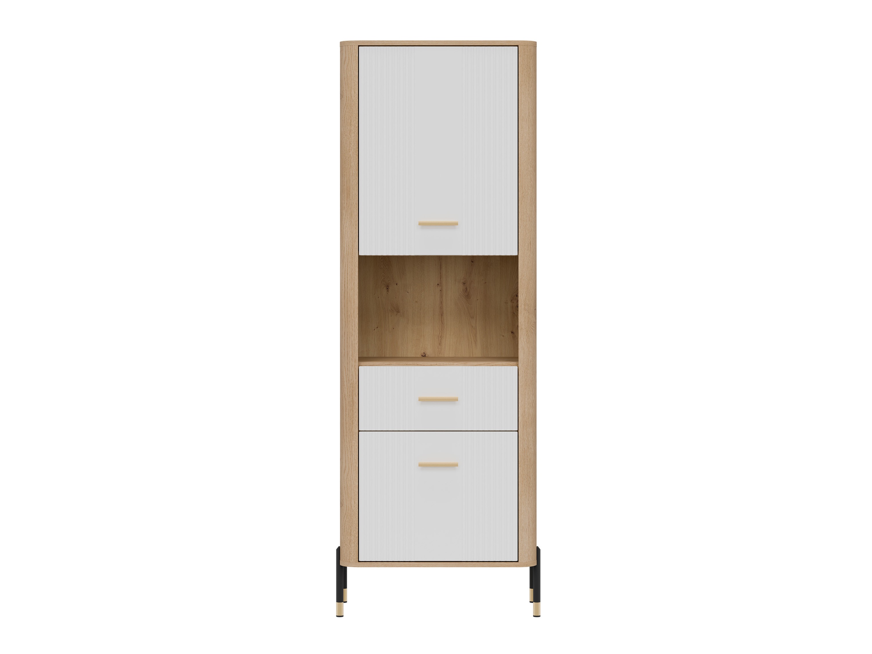 Bookcase Flosora 131 (White)