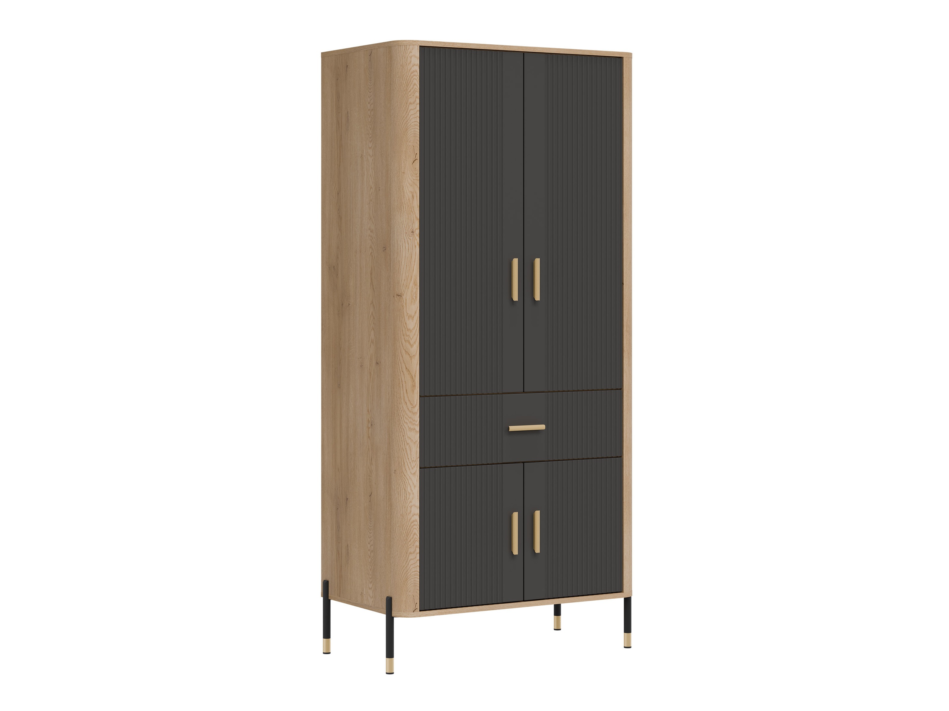 Wardrobe Flosora 133 (Anthracite)