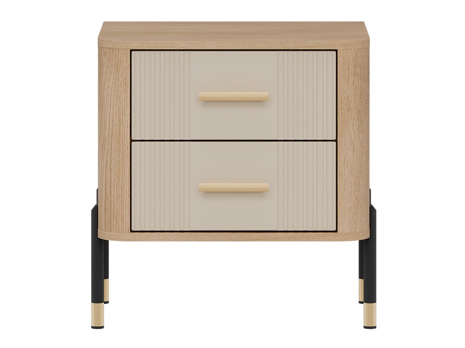 Bedside table Flosora 140 (Cashmere)