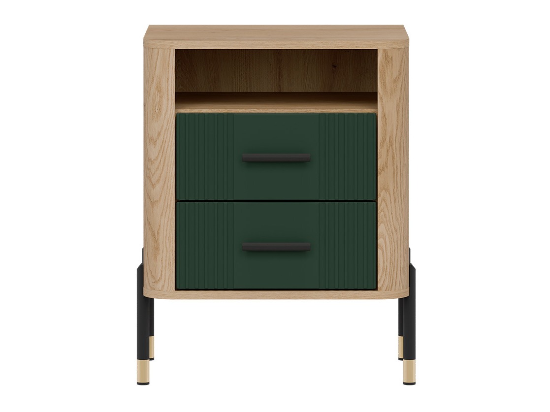 Bedside table Flosora 142 (Green)