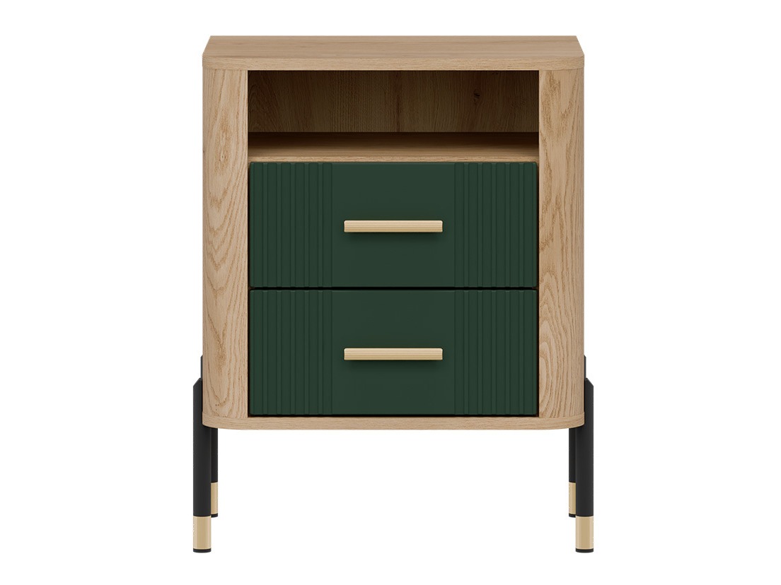 Bedside table Flosora 142 (Green)