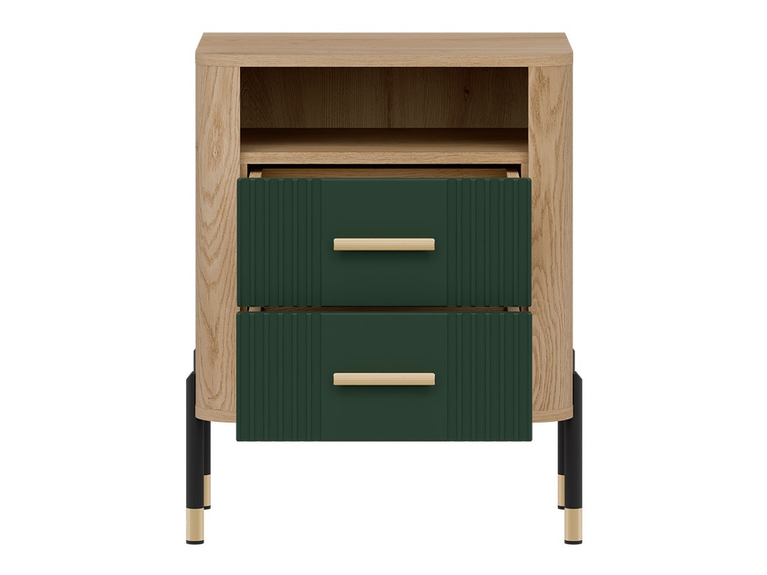 Bedside table Flosora 142 (Green)
