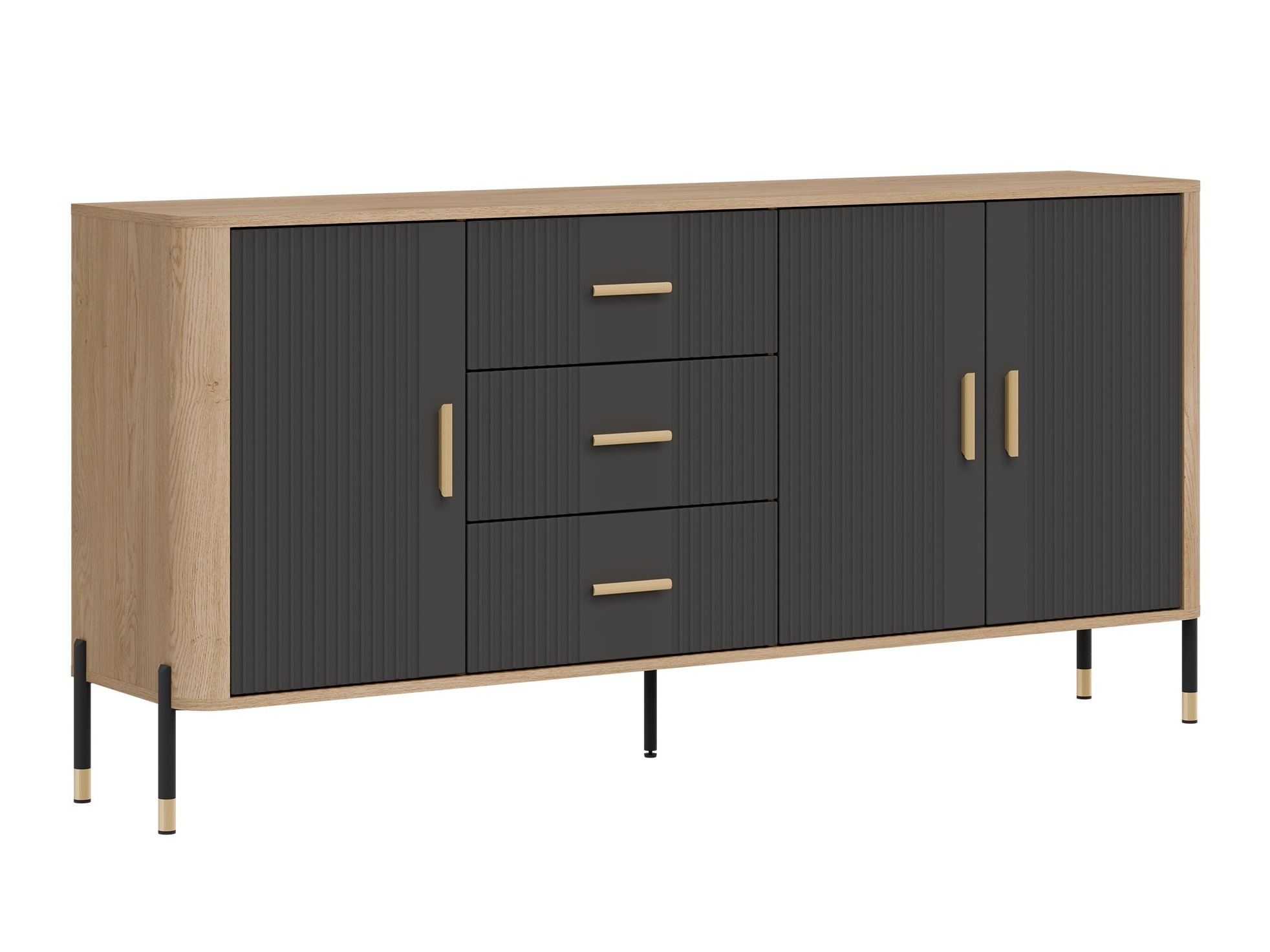 Living room set Flosora 147 (Anthracite)