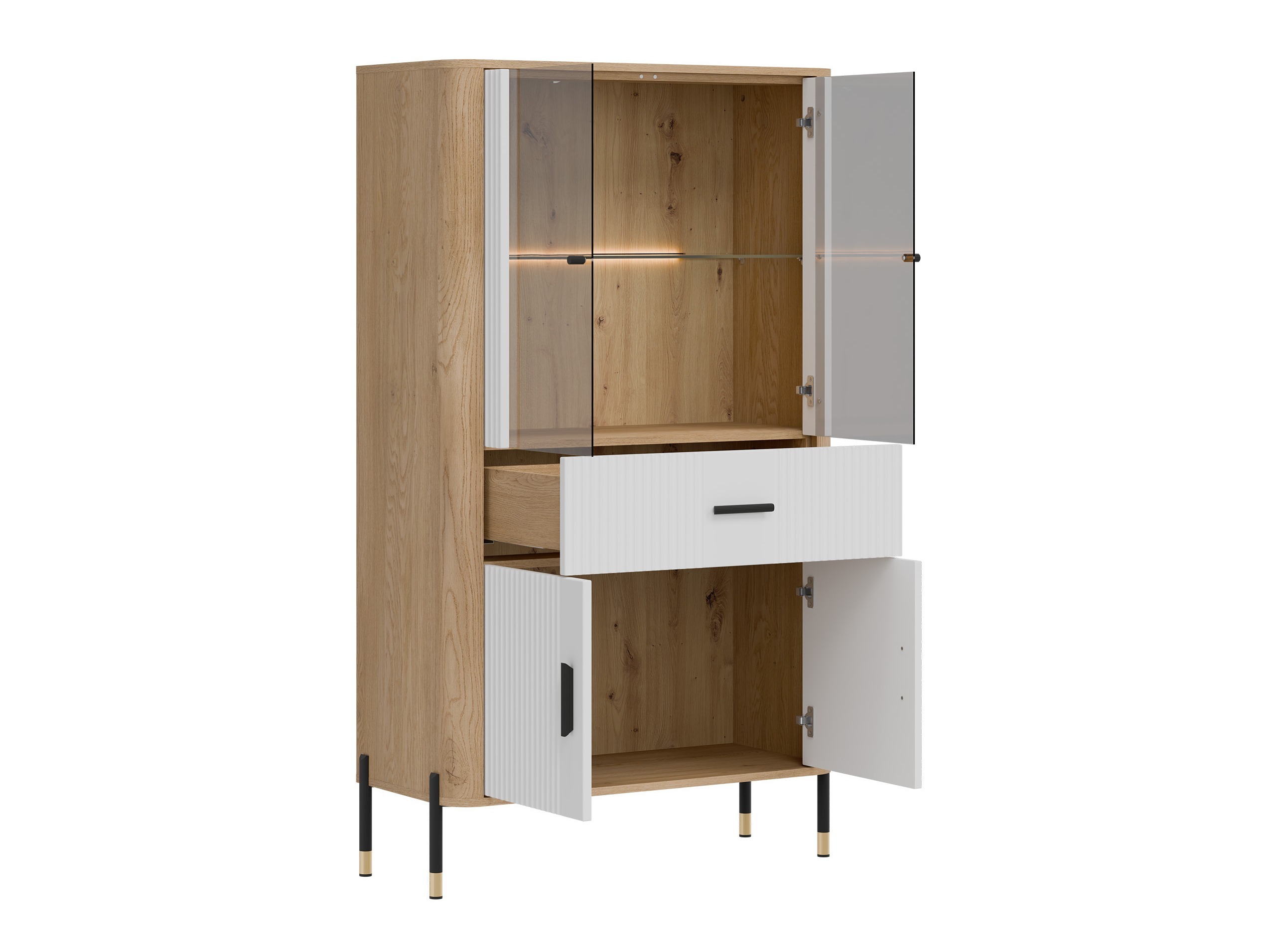 Living room set Flosora 147 (White)