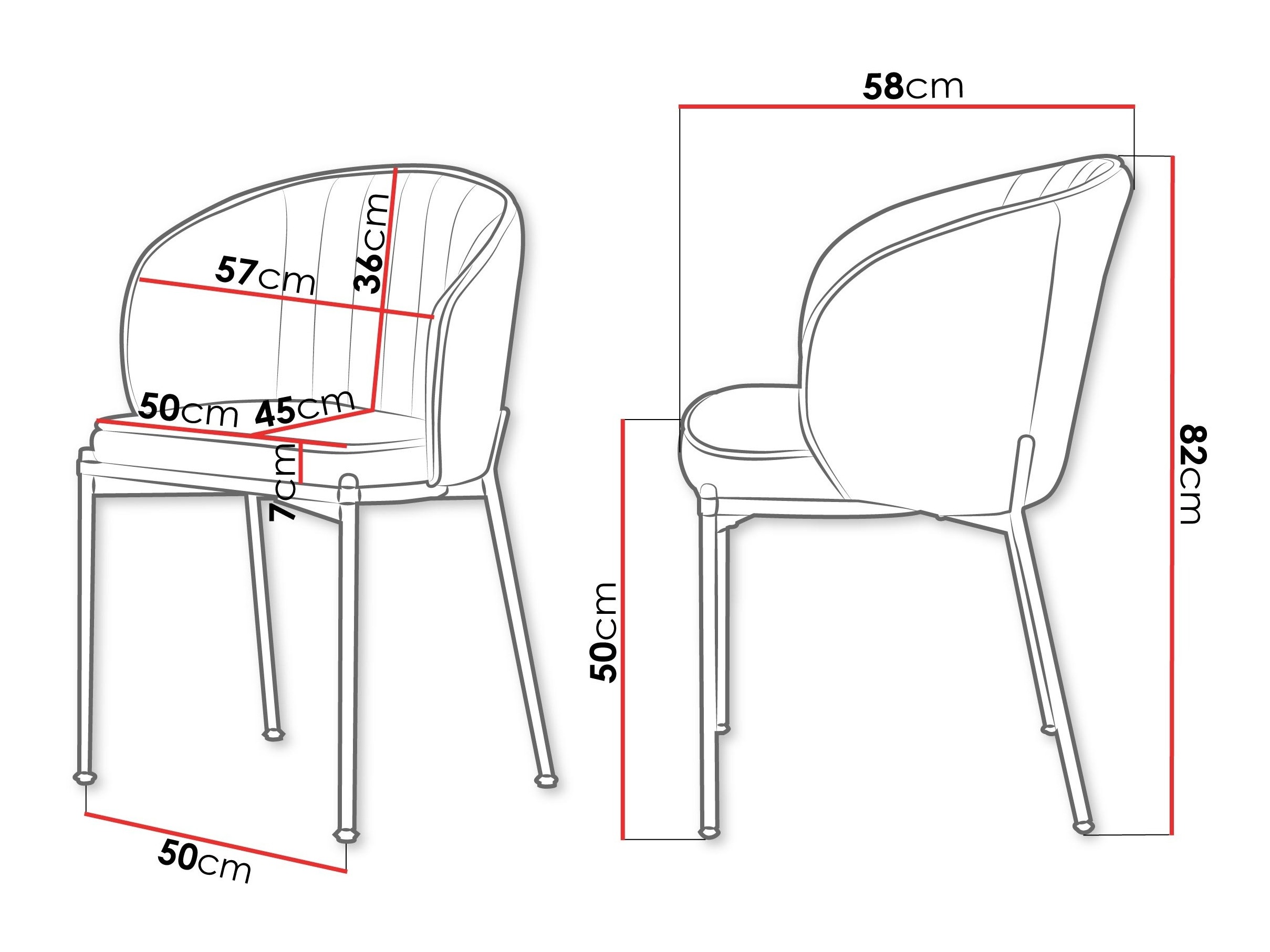 Chair Comfivo Hilaritas XVII (Grey)