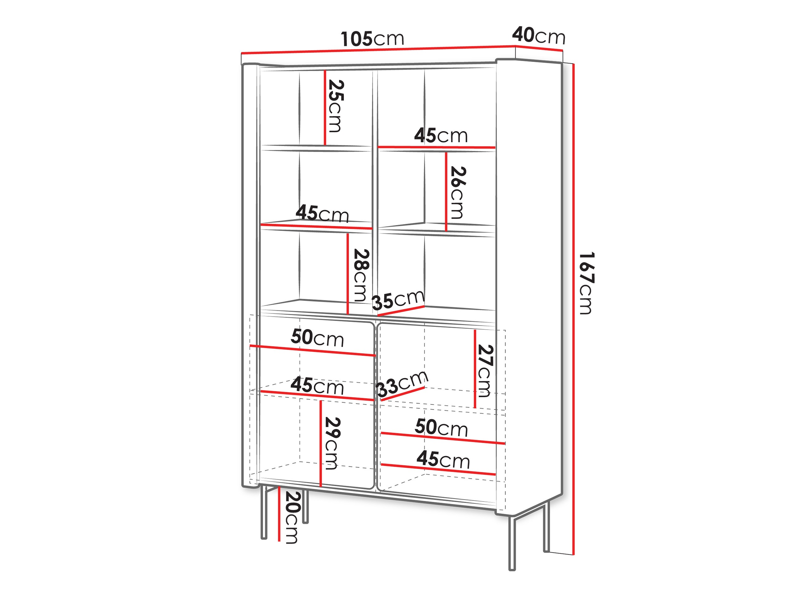 Bookcase Arcas