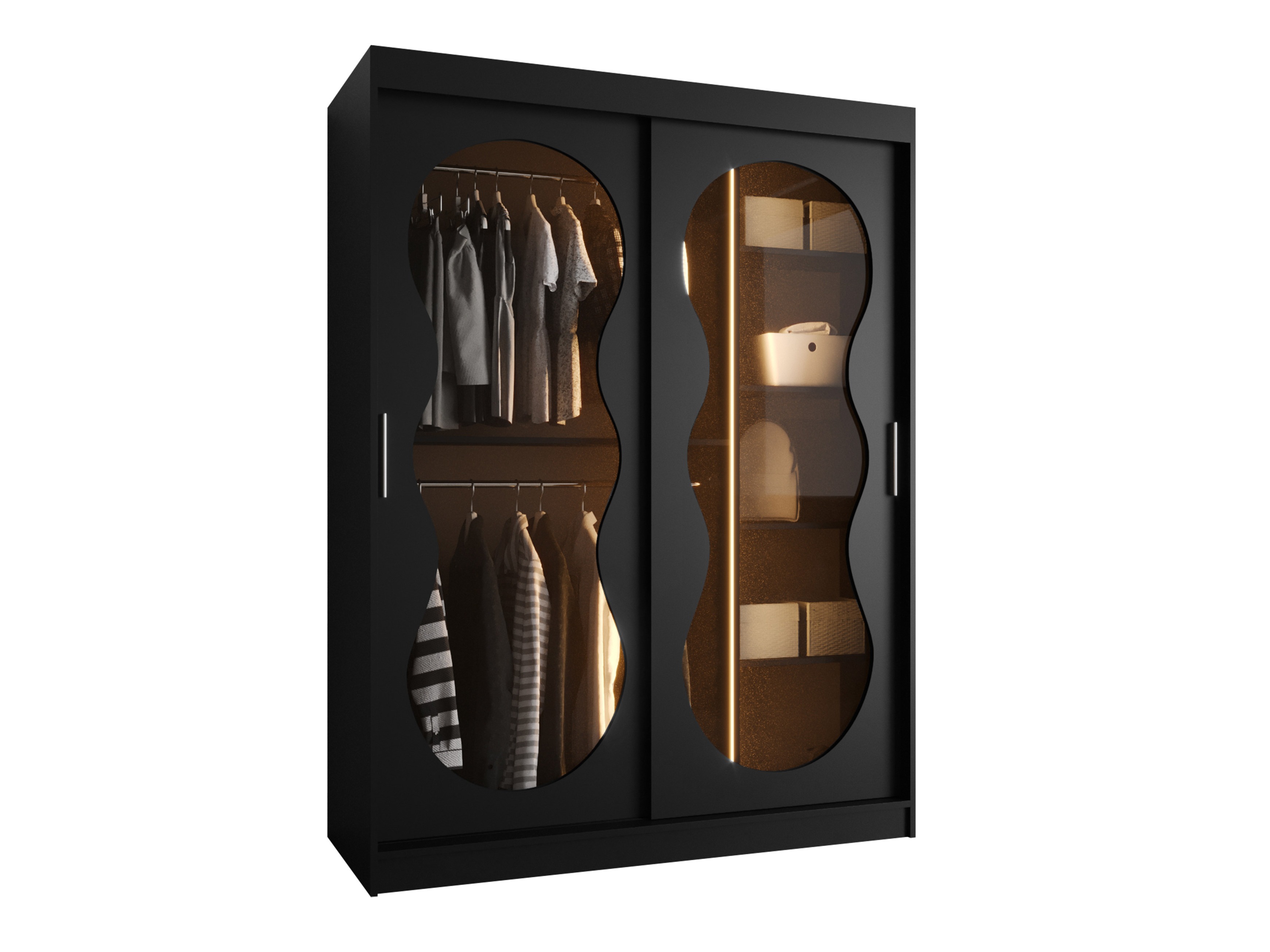 Wardrobe Hartford 528 (Black)