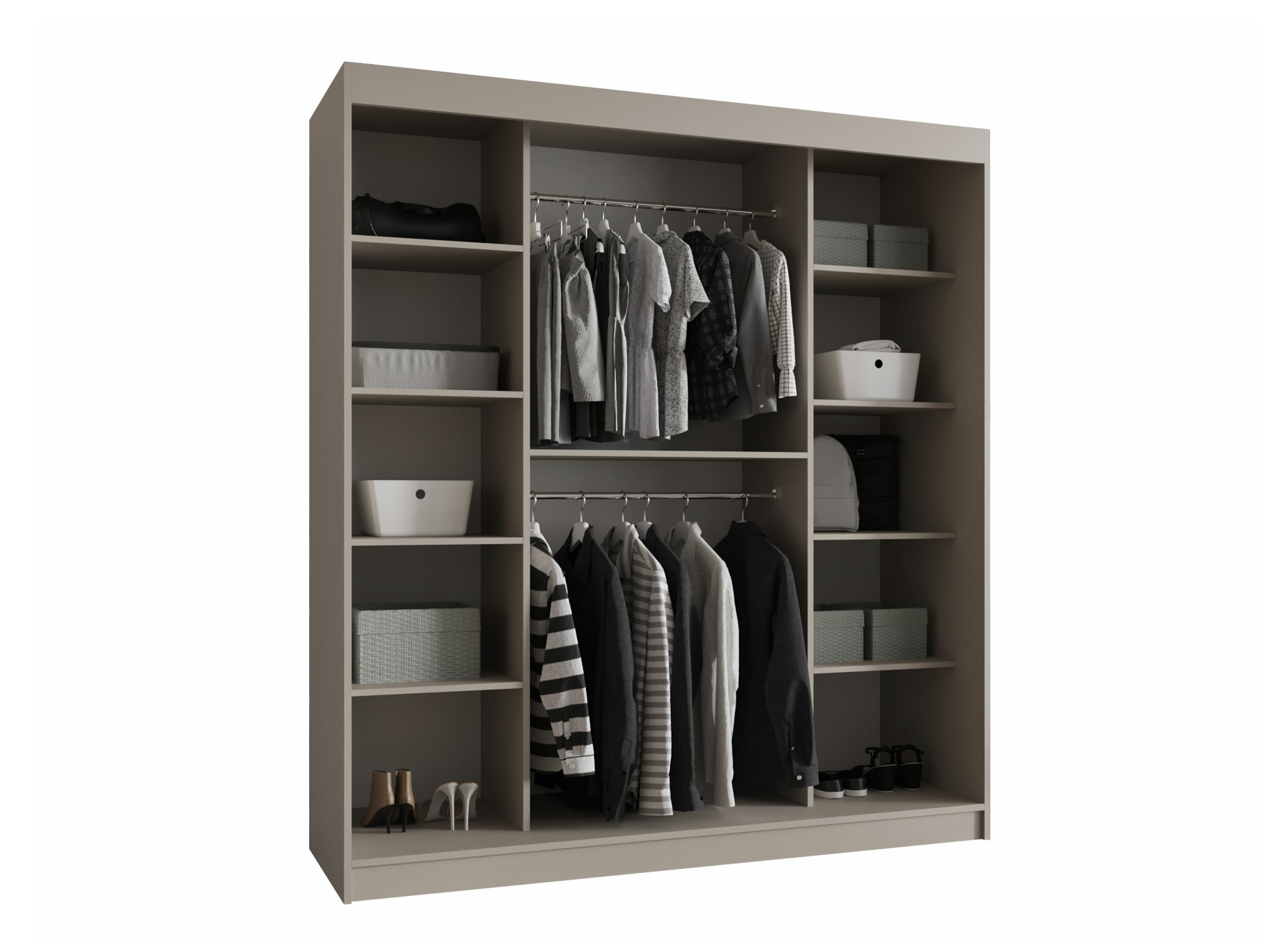 Wardrobe Hartford 530 (Black)