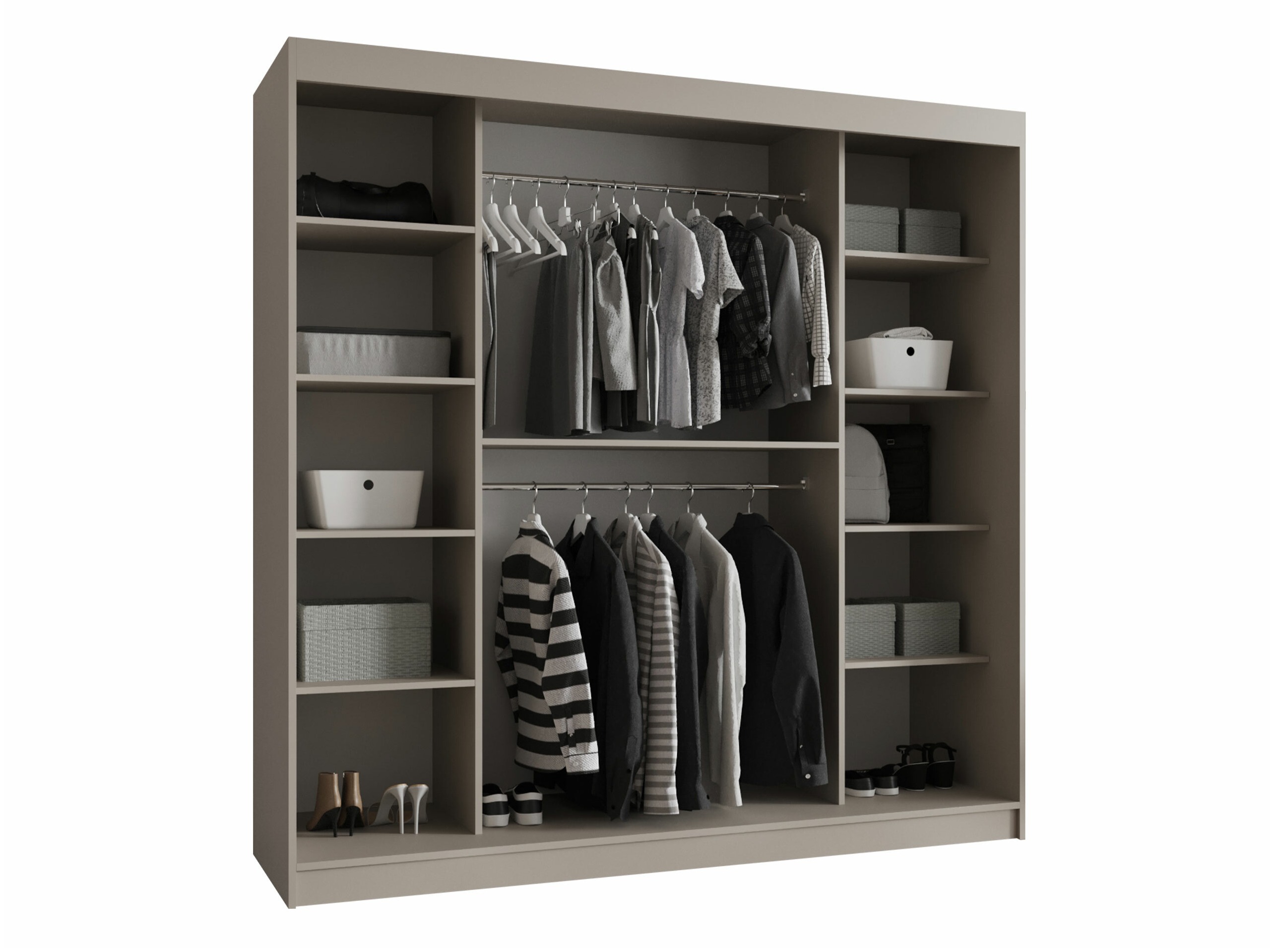 Wardrobe Hartford 532 (Black)