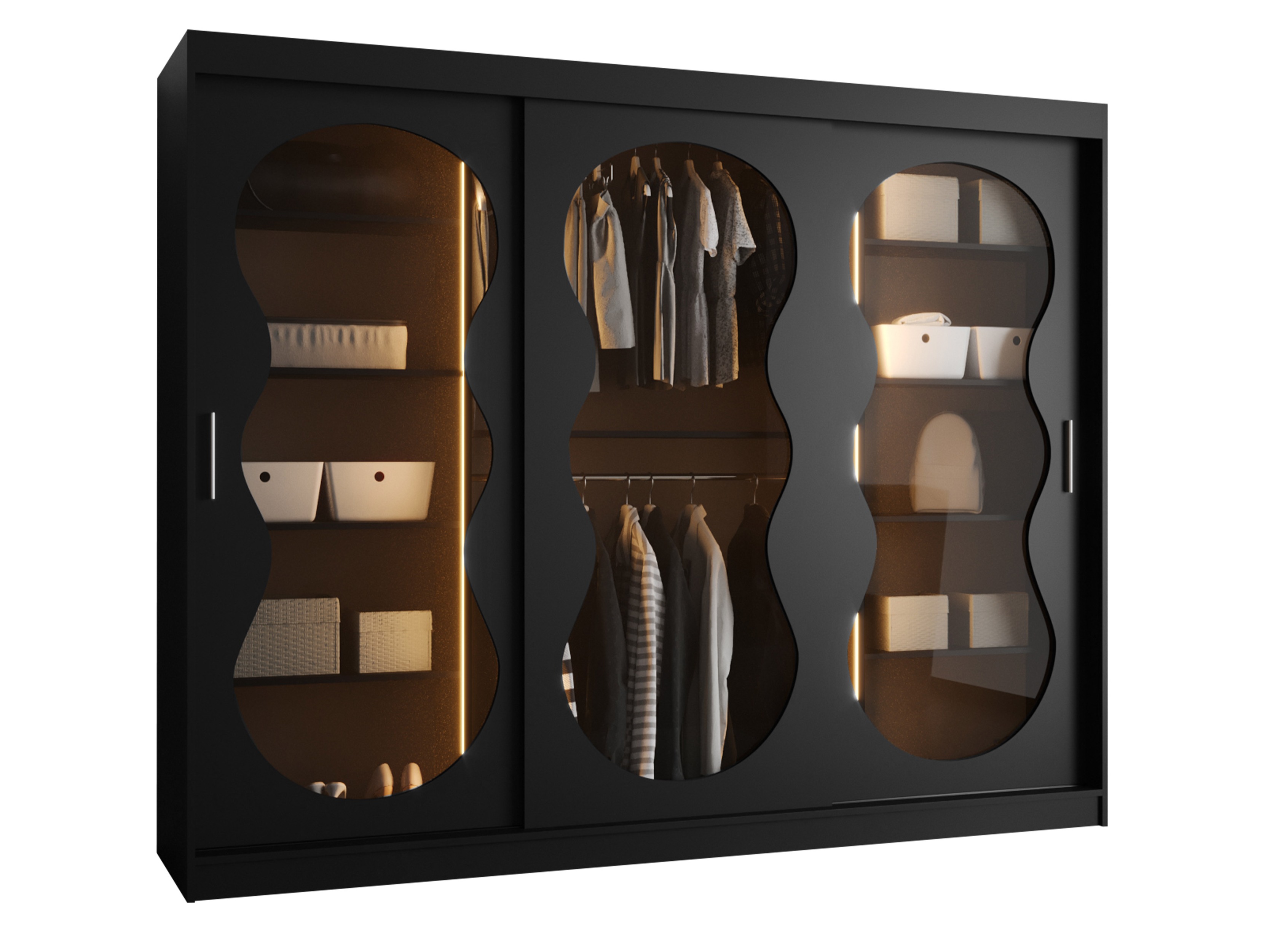 Wardrobe Hartford 534 (Black)