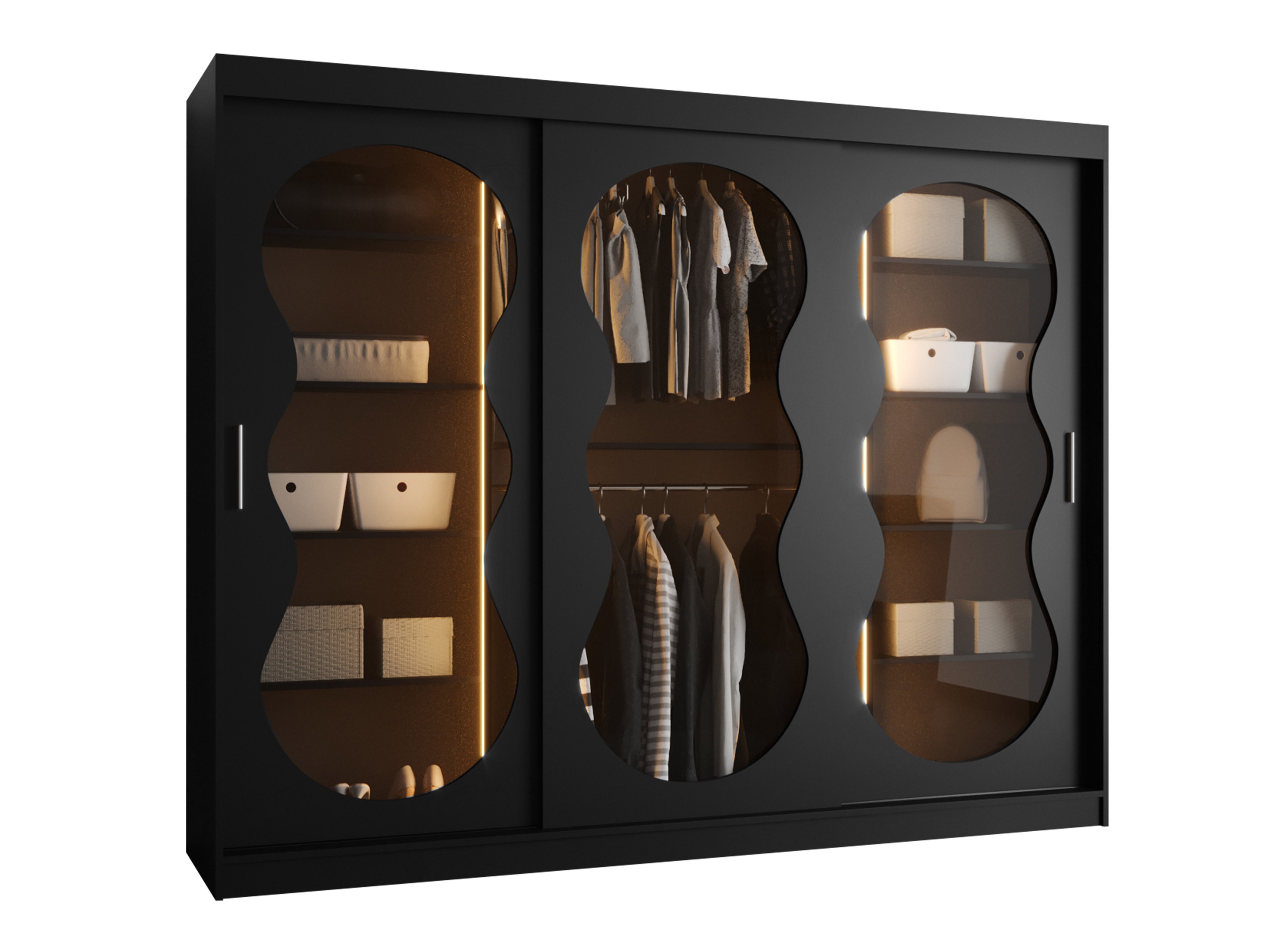 Wardrobe Hartford 534 (Black)