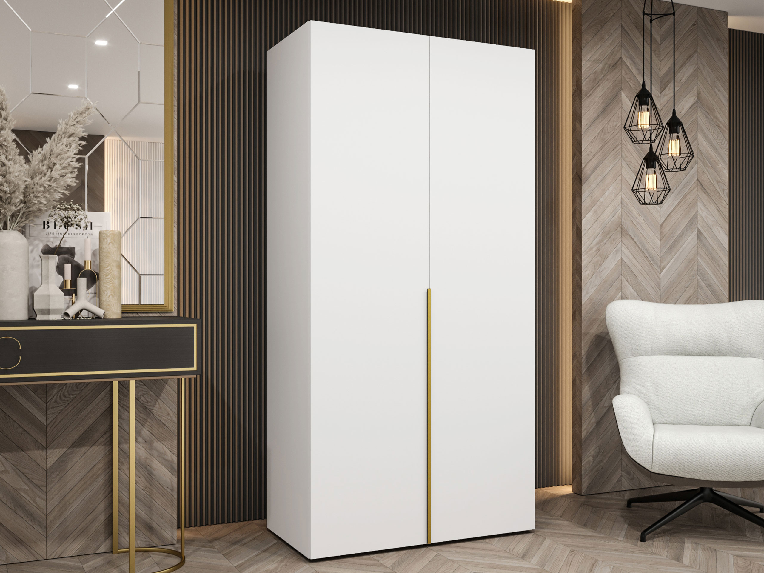 Wardrobe Hartford 535 (White)