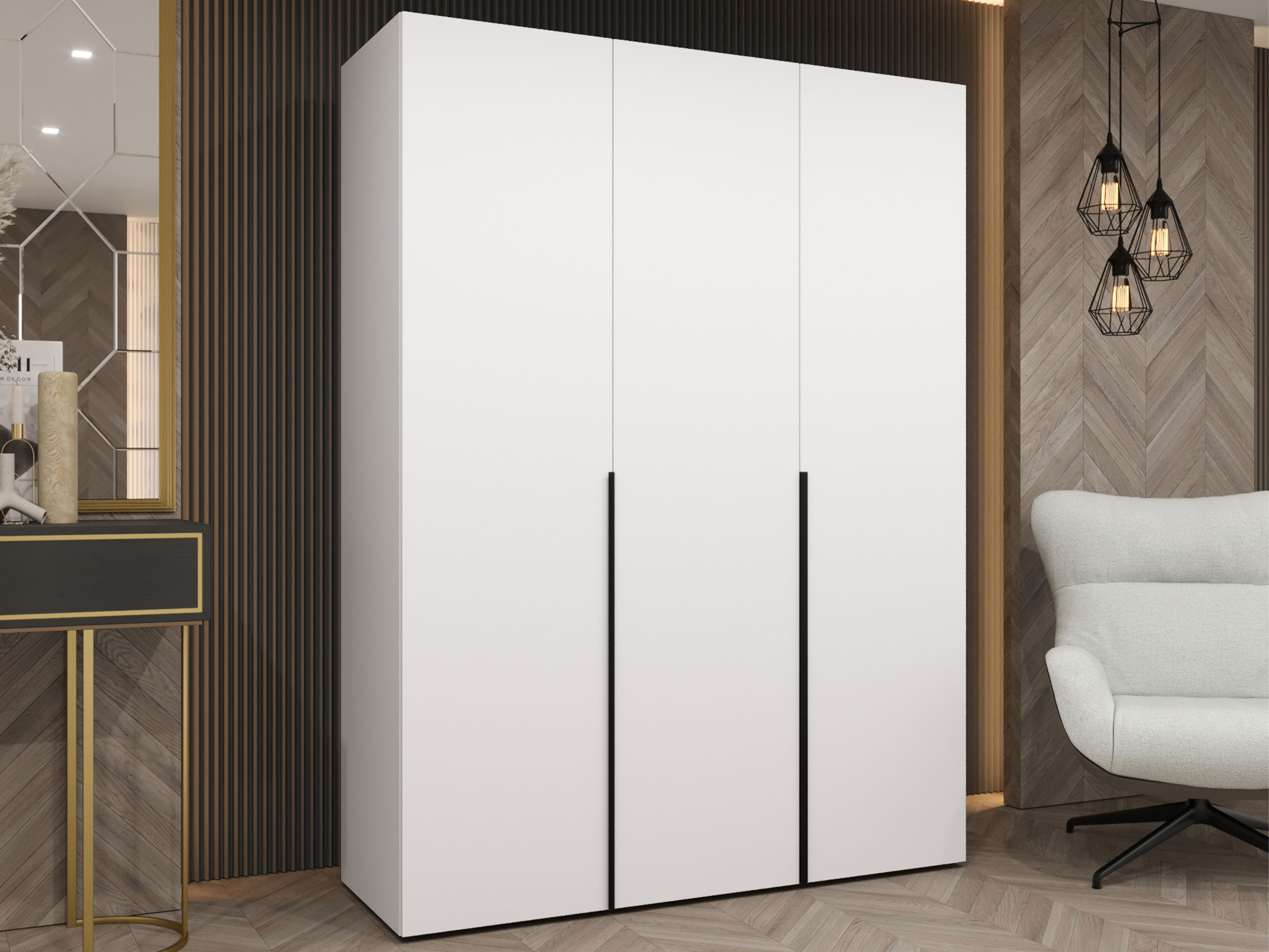 Wardrobe Hartford 536 (White)
