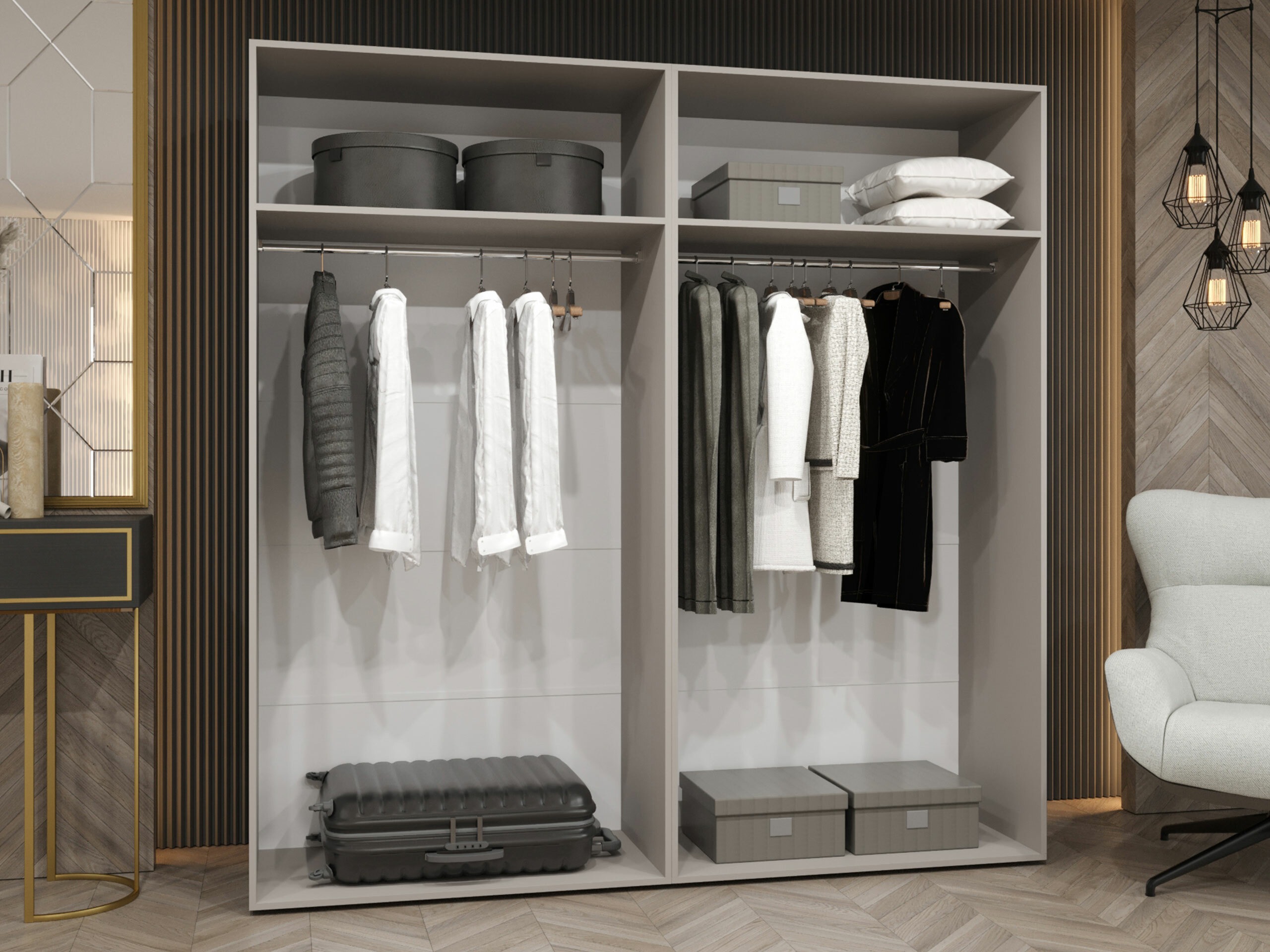 Wardrobe Hartford 537 (Cashmere)
