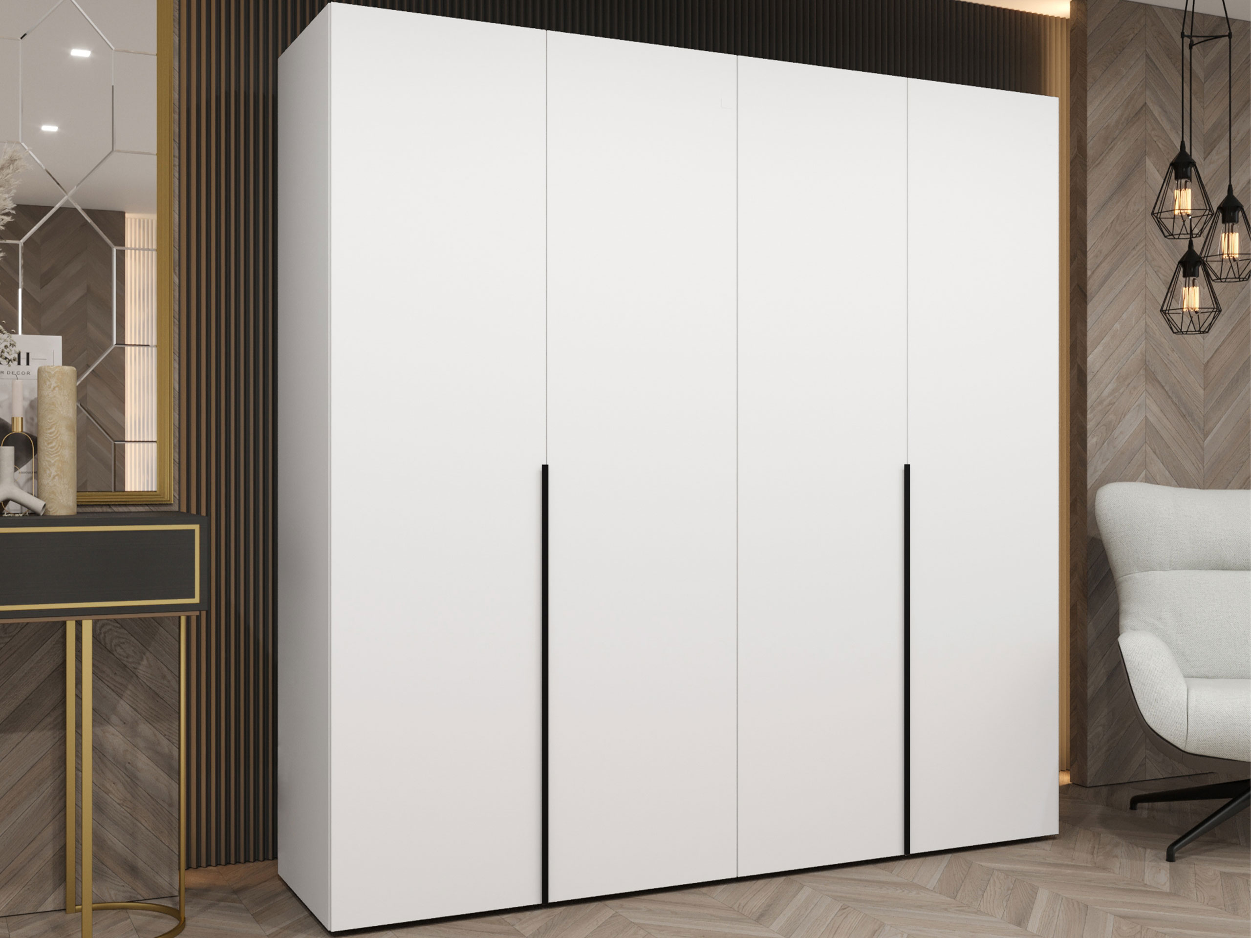 Wardrobe Hartford 537 (White)