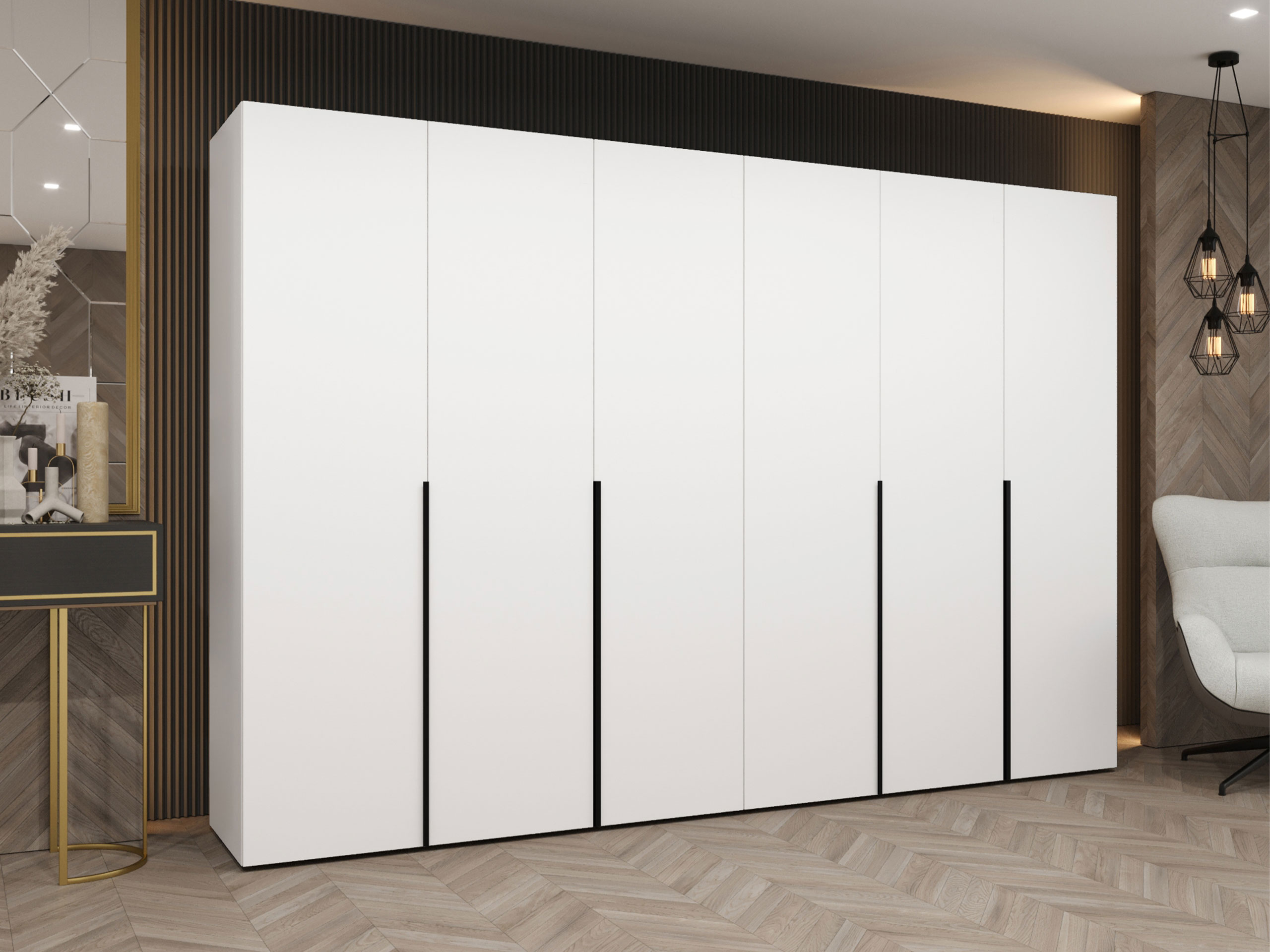 Wardrobe Hartford 539 (White)