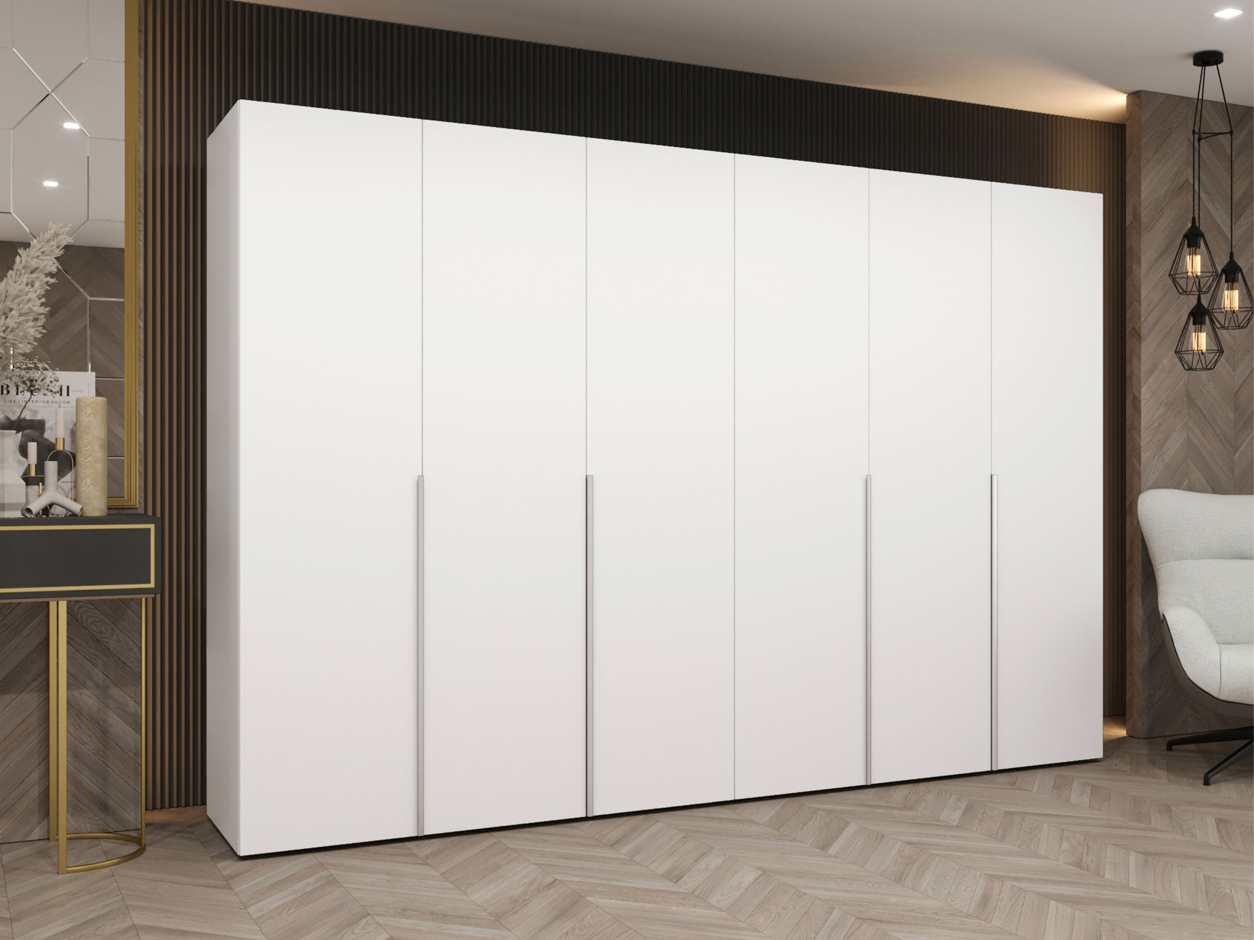 Wardrobe Hartford 539 (White)