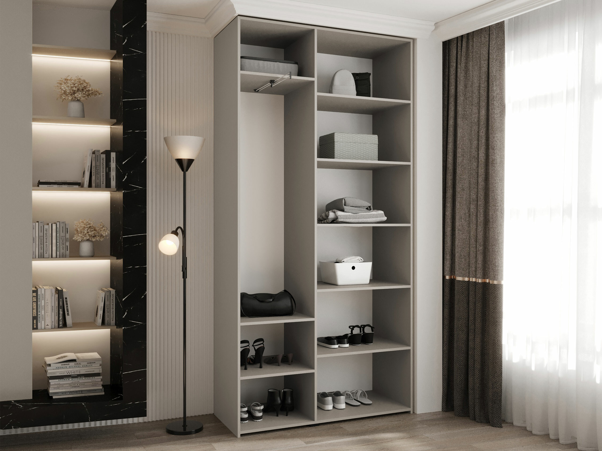 Wardrobe Hartford 544 (Cashmere)