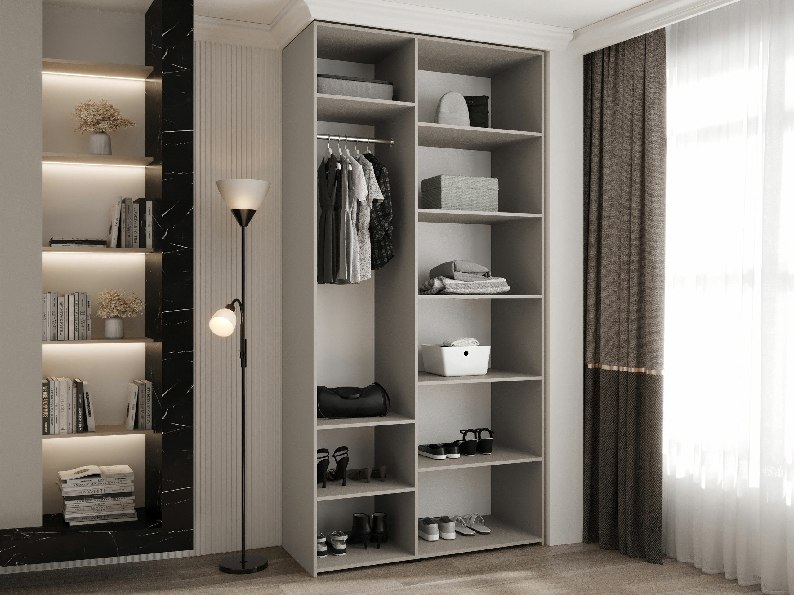 Wardrobe Hartford 544 (Cashmere)