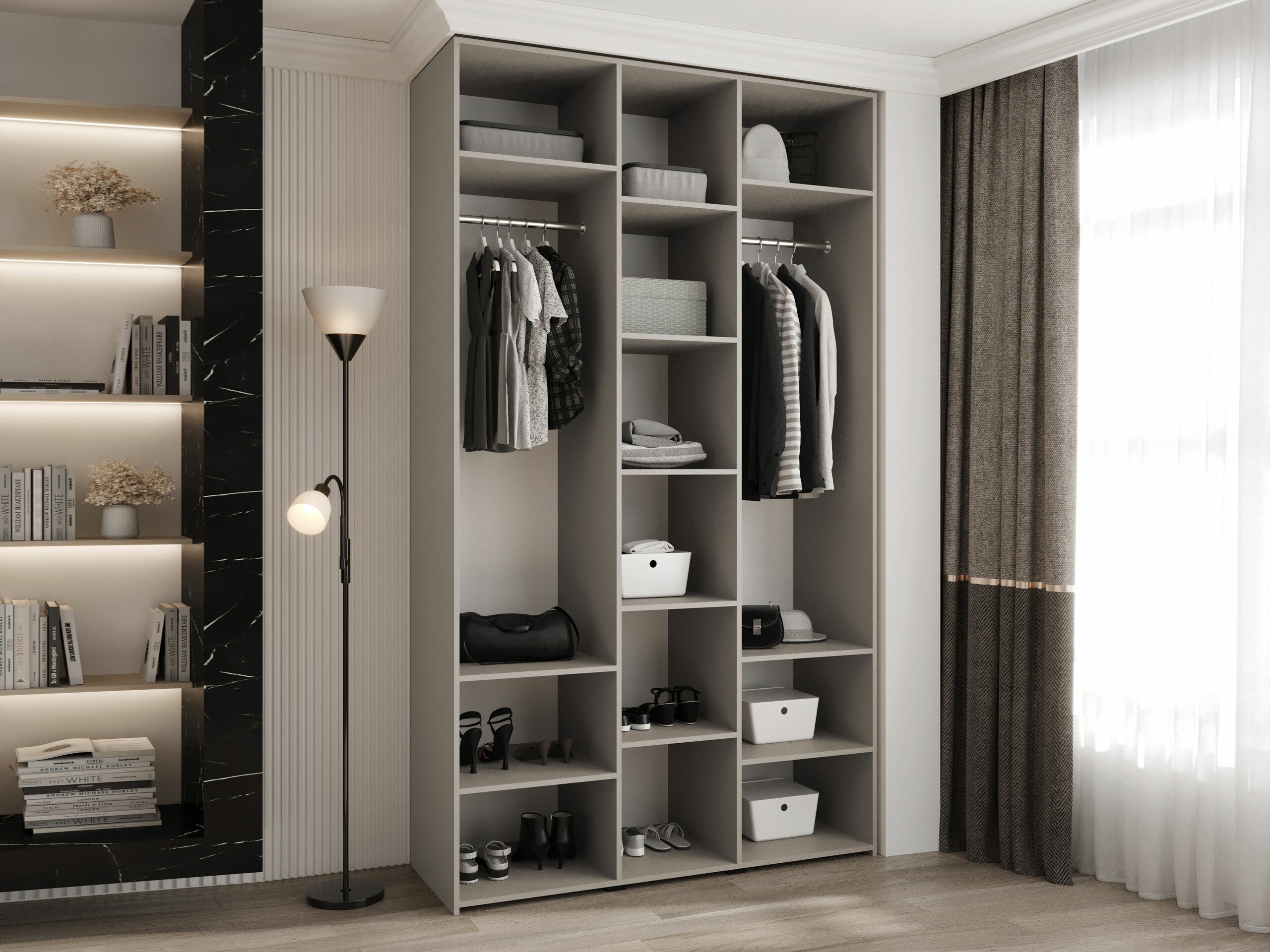 Wardrobe Hartford 544 (Cashmere)