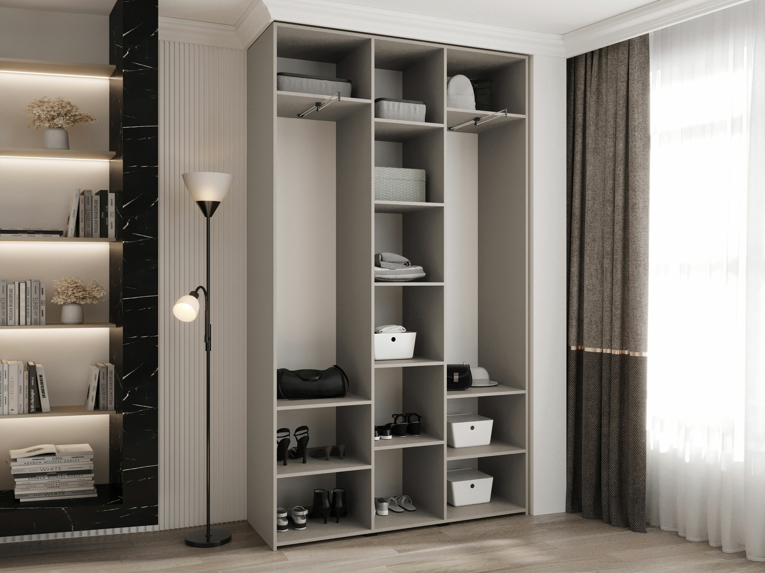 Wardrobe Hartford 544 (White)