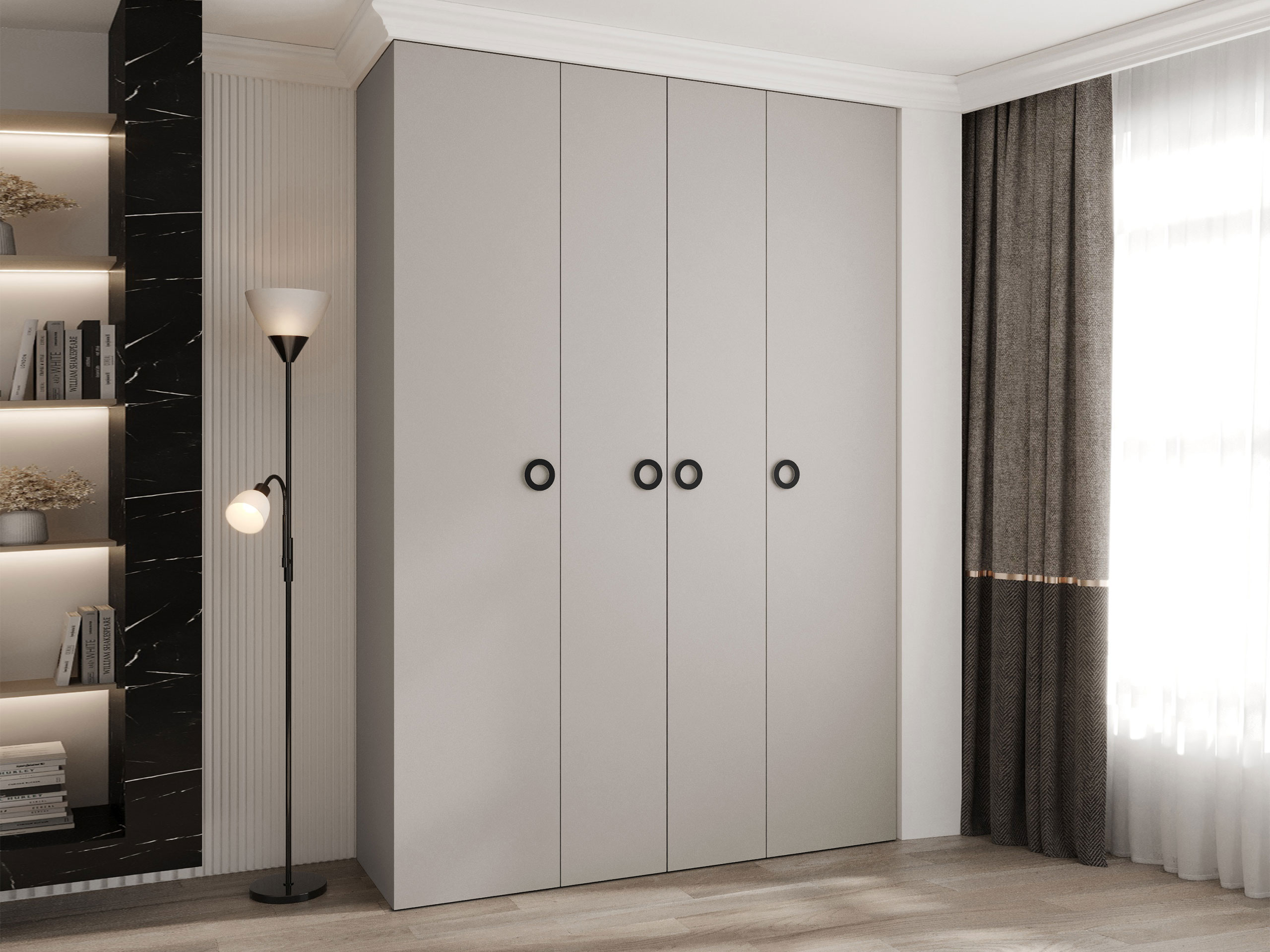 Wardrobe Hartford 554 (Cashmere)